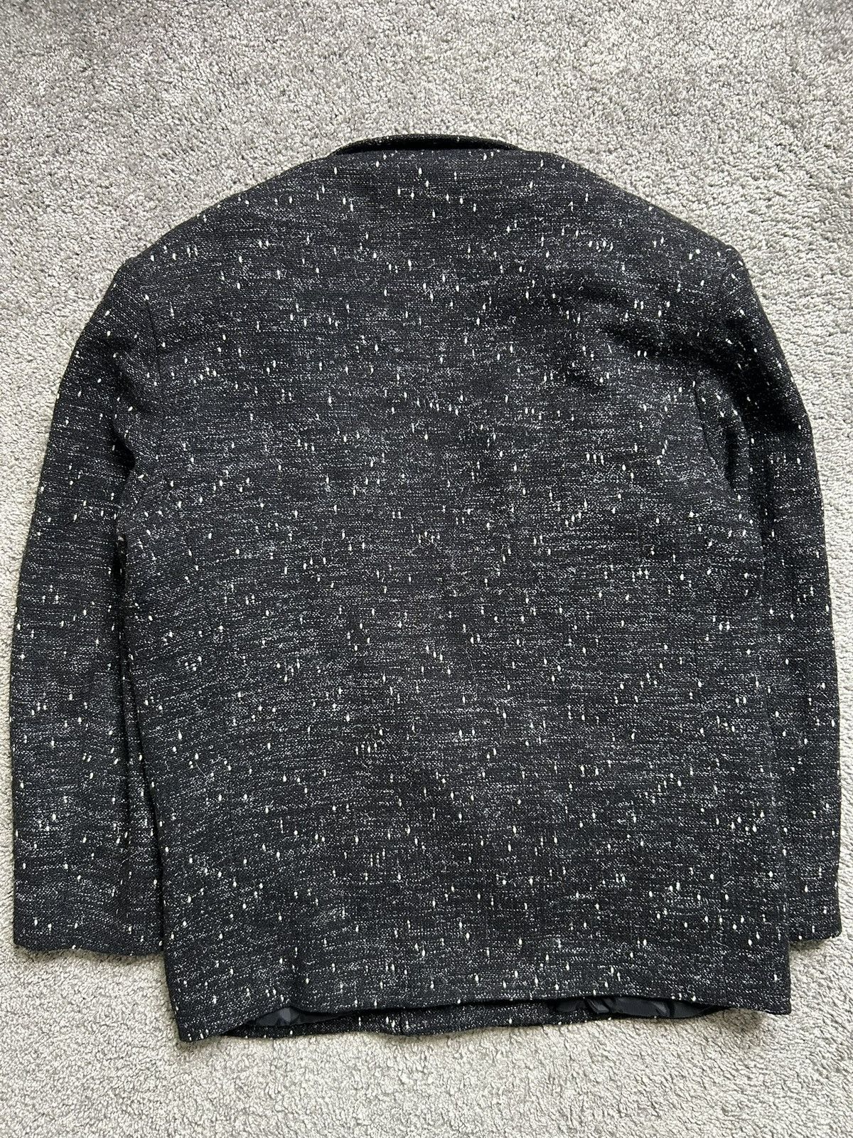 Vintage Vintage 70s Wool Double Breasted Coat 1970s Size 38R - 8 Thumbnail