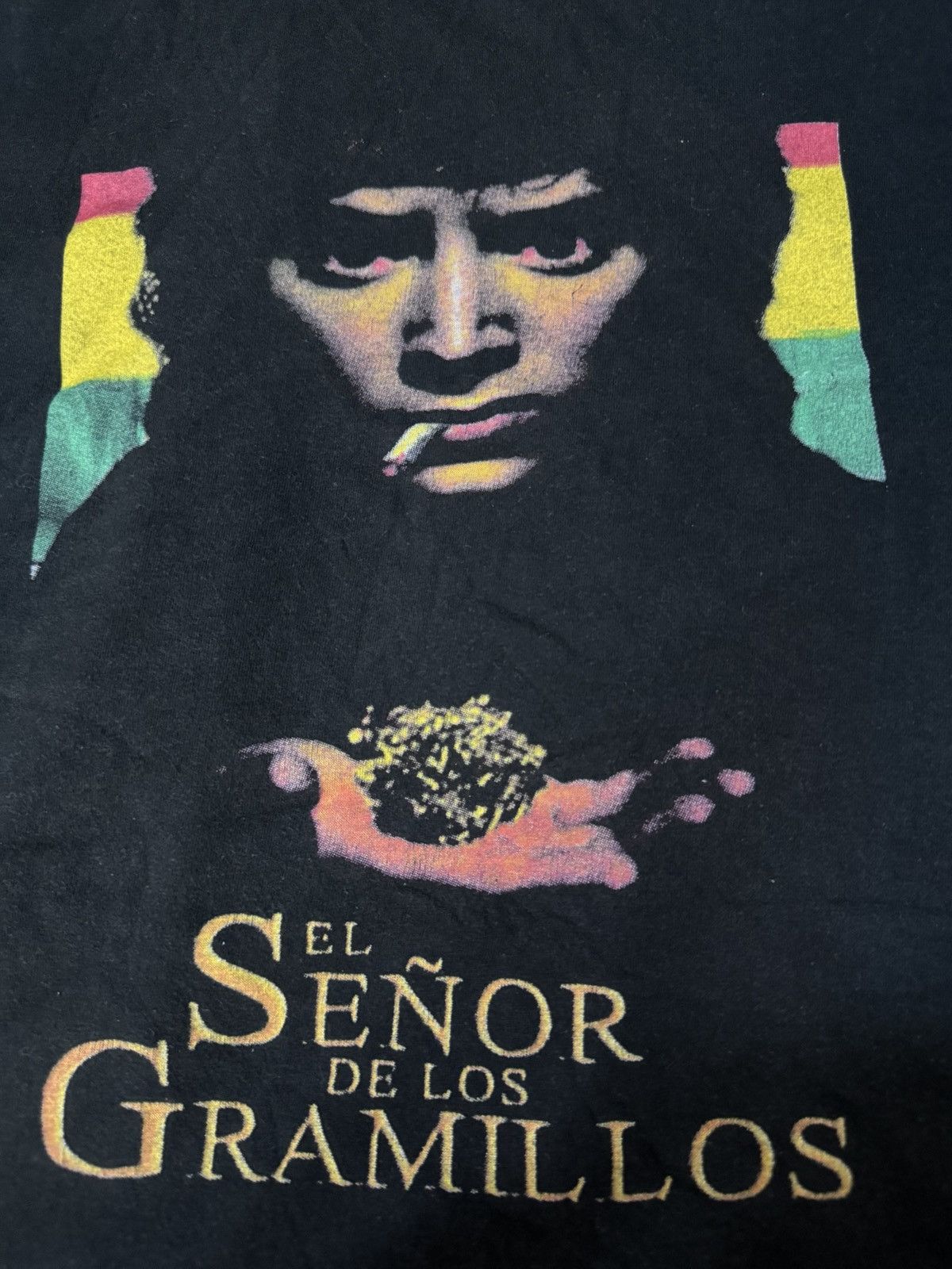 Vintage Vintage 2000s El Señor Des Los Gramillos T-Shirt Size US XL / EU 56 / 4 - 2 Thumbnail