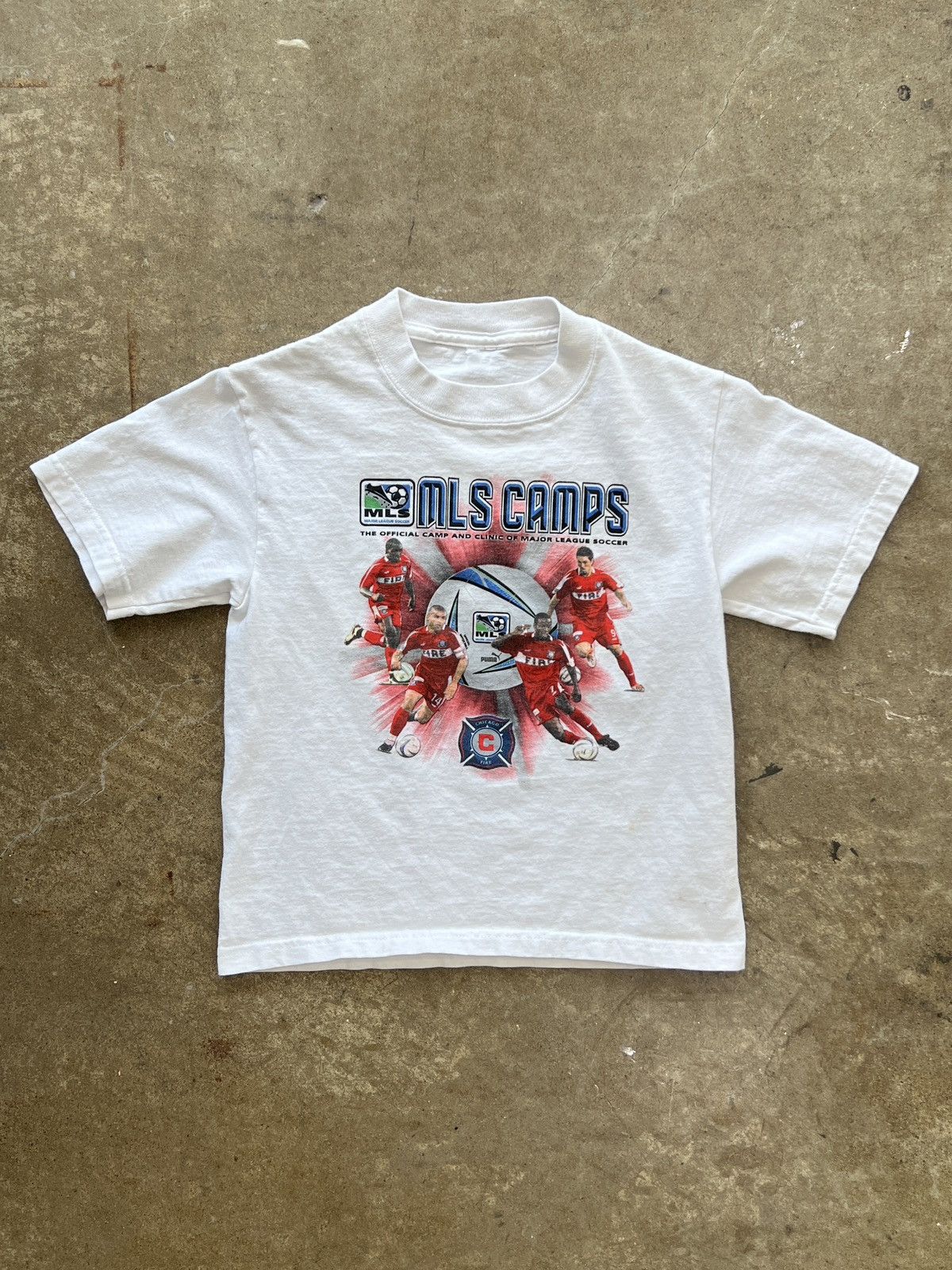Vintage Vintage 2004 MLS Camps Soccer Tee Youth Small Size US XS / EU 42 / 0 - 2 Thumbnail