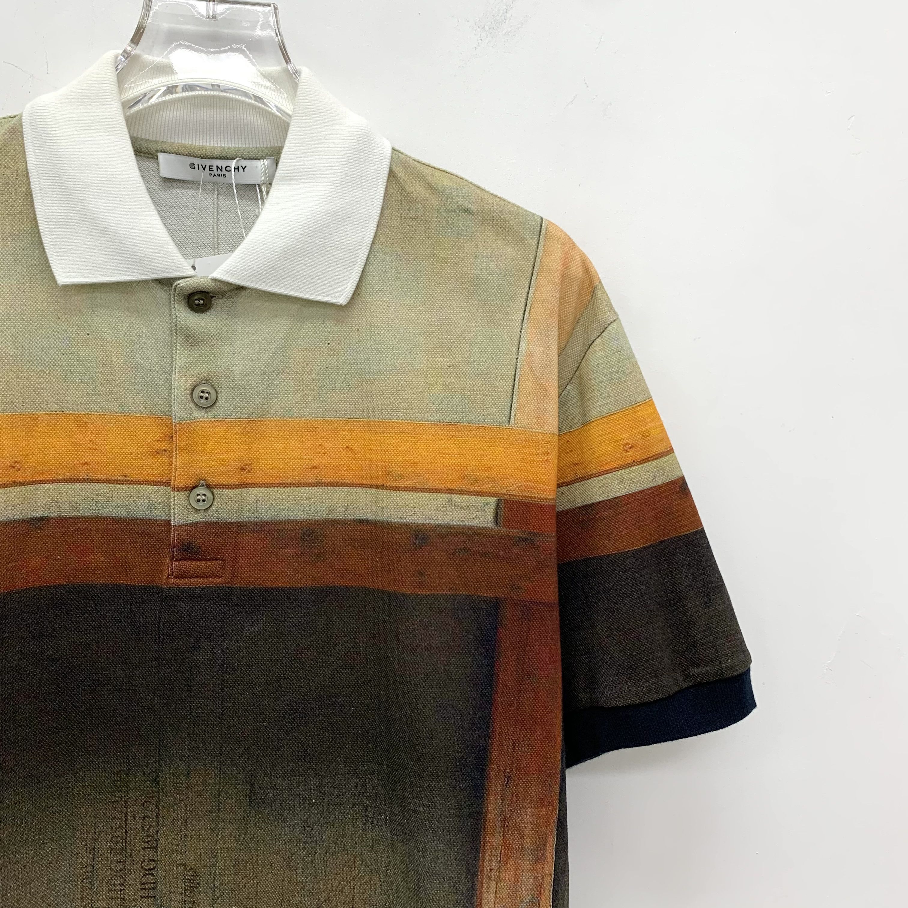 Givenchy Givenchy Panel Polo Shirt Multi (S) Size US S / EU 44-46 / 1 - 3 Thumbnail