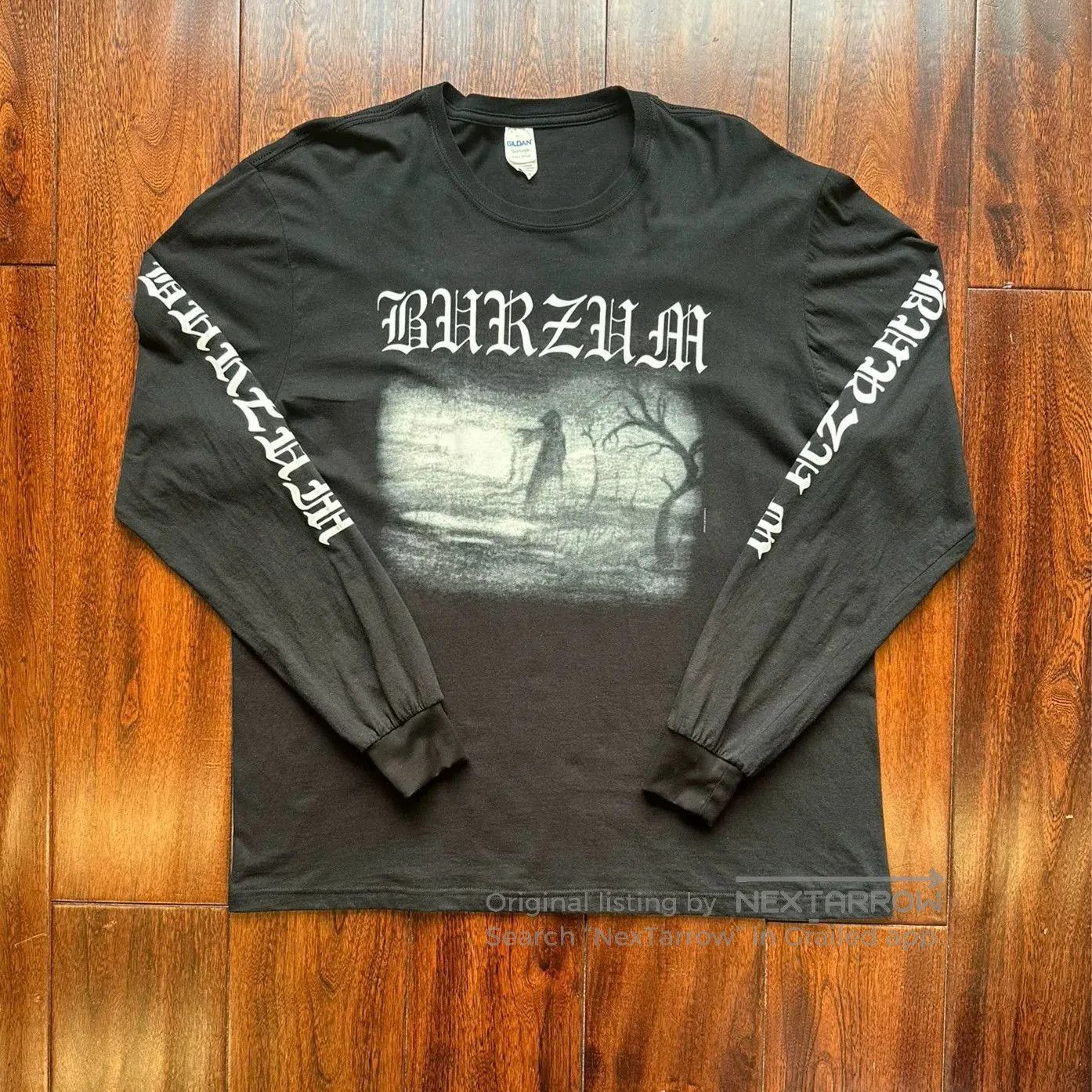 Vintage Burzum Vintage Long Sleeve Top. Size US M / EU 48-50 / 2 - 1 Thumbnail