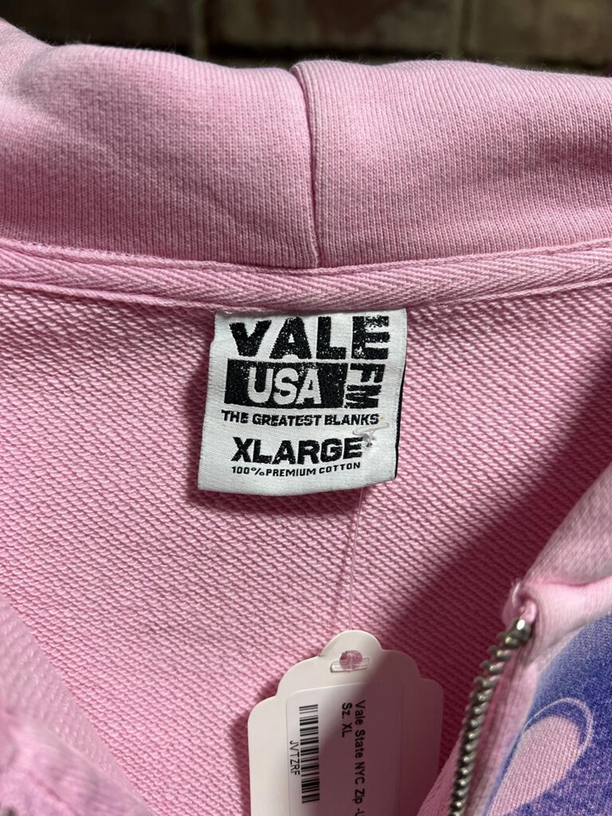 Vale Vale State NYC Zip -Up Pink Sz. XL Size ONE SIZE - 3 Thumbnail