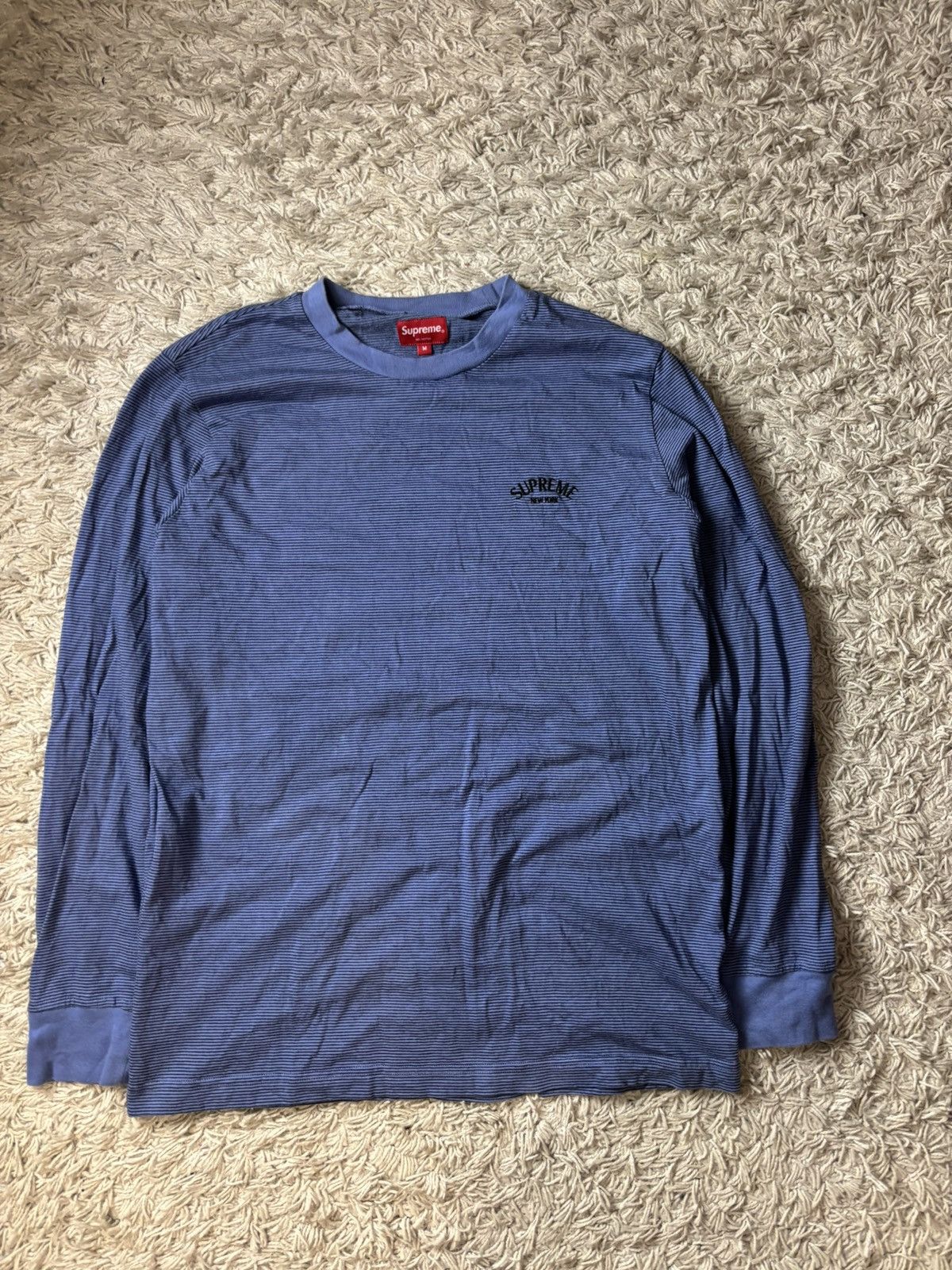 Supreme × Vintage Vintage Streetwea Long Sleeve Supreme Boxi Logo Size US M / EU 48-50 / 2 - 1 Thumbnail