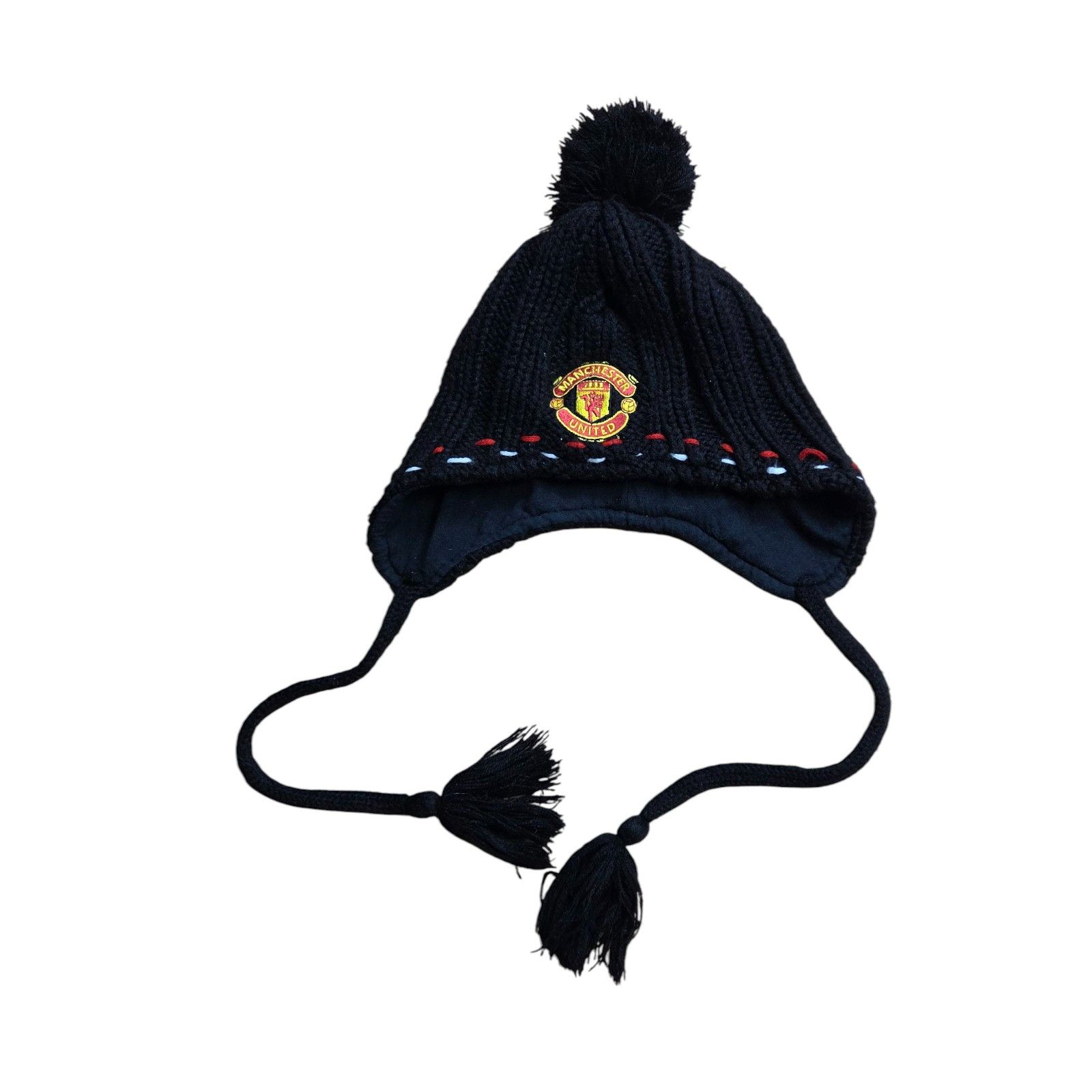 Other Manchester United Football Soccer Earflap Beanie Winter Hat Size ONE SIZE - 1 Thumbnail