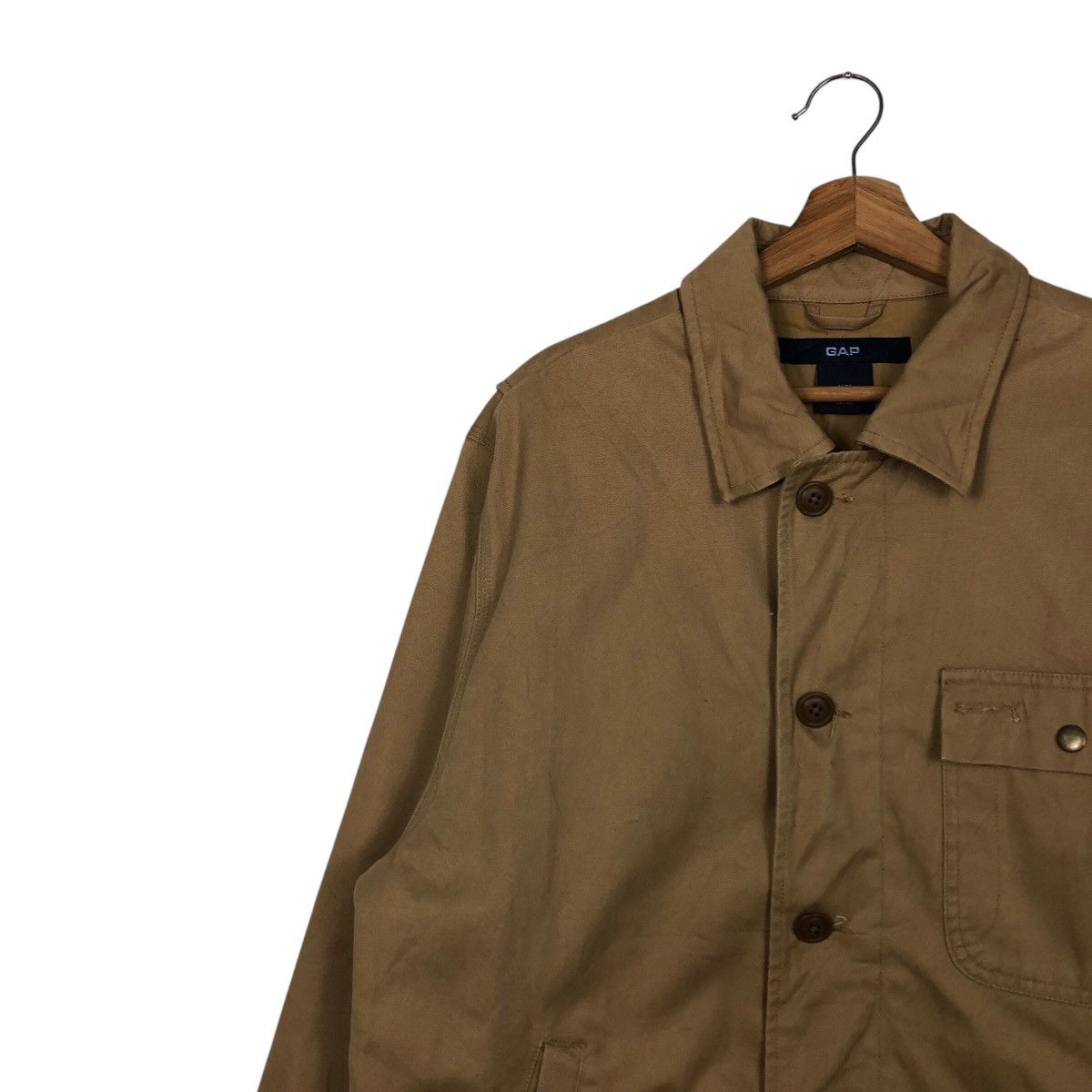 Japanese Brand 📌Vintage Biker Jacket Button Gap Detroit Duck Canvas Size US M / EU 48-50 / 2 - 8 Thumbnail