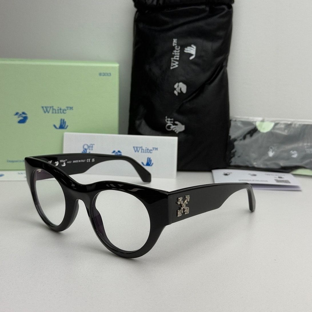 Off-White NEW Off White Style 13 Black Bluelight Eyeglasses Frames Size ONE SIZE - 1 Thumbnail