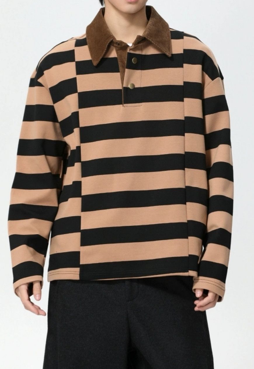 Other Men’s striped retro sweatshirt Size US M / EU 48-50 / 2 - 1 Thumbnail