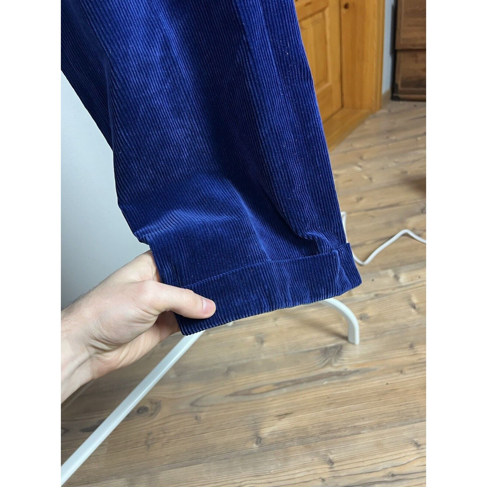 Polo Ralph Lauren Polo Ralph Lauren VTG Royal Blue Corduroy Straight Chino Pan Size US 38 / EU 54 - 8 Thumbnail