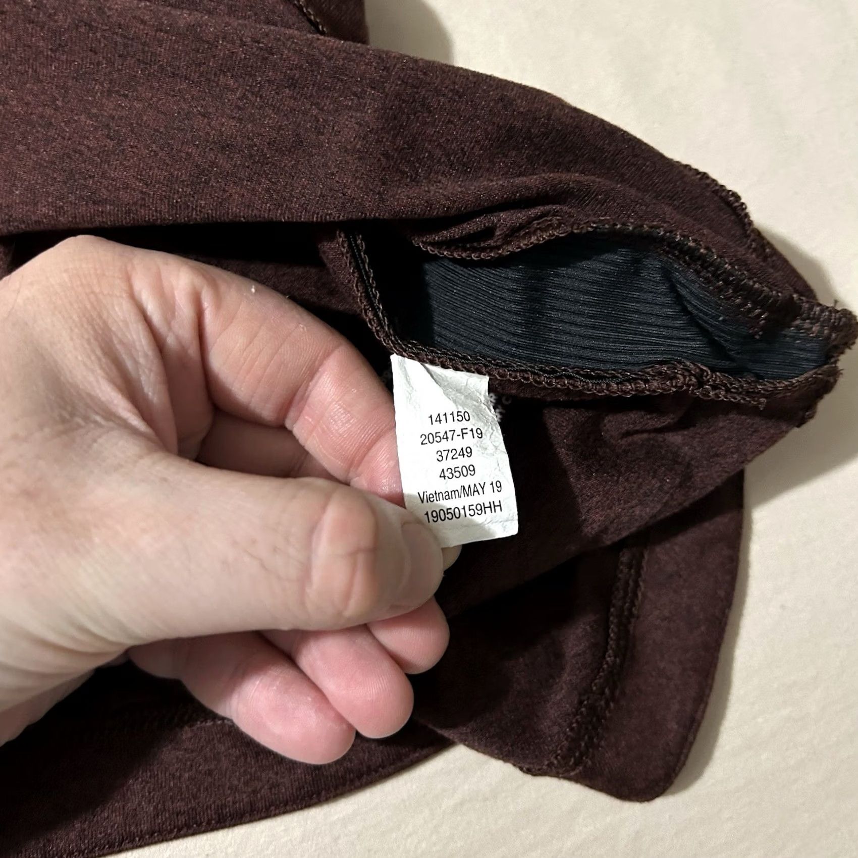 Vintage REI Co-Op Base Layer Quarter Zip Pullover Gorpcore Brown XS Women Size XS / US 0-2 / IT 36-38 - 4 Thumbnail