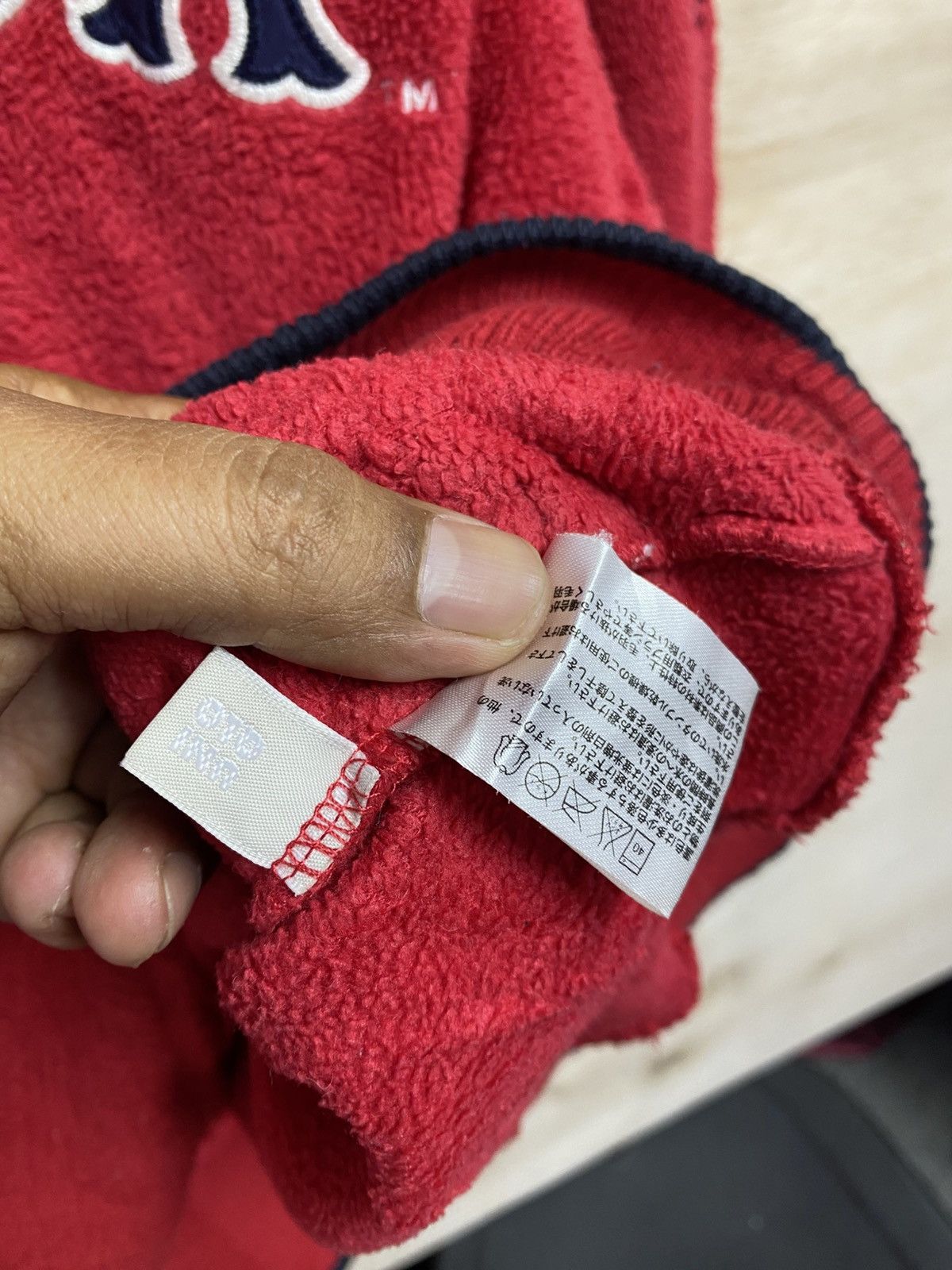 MLB vintage Uniqlo xMLB Boston Red Sox fleece quarter-zip jumper Size US L / EU 52-54 / 3 - 4 Thumbnail