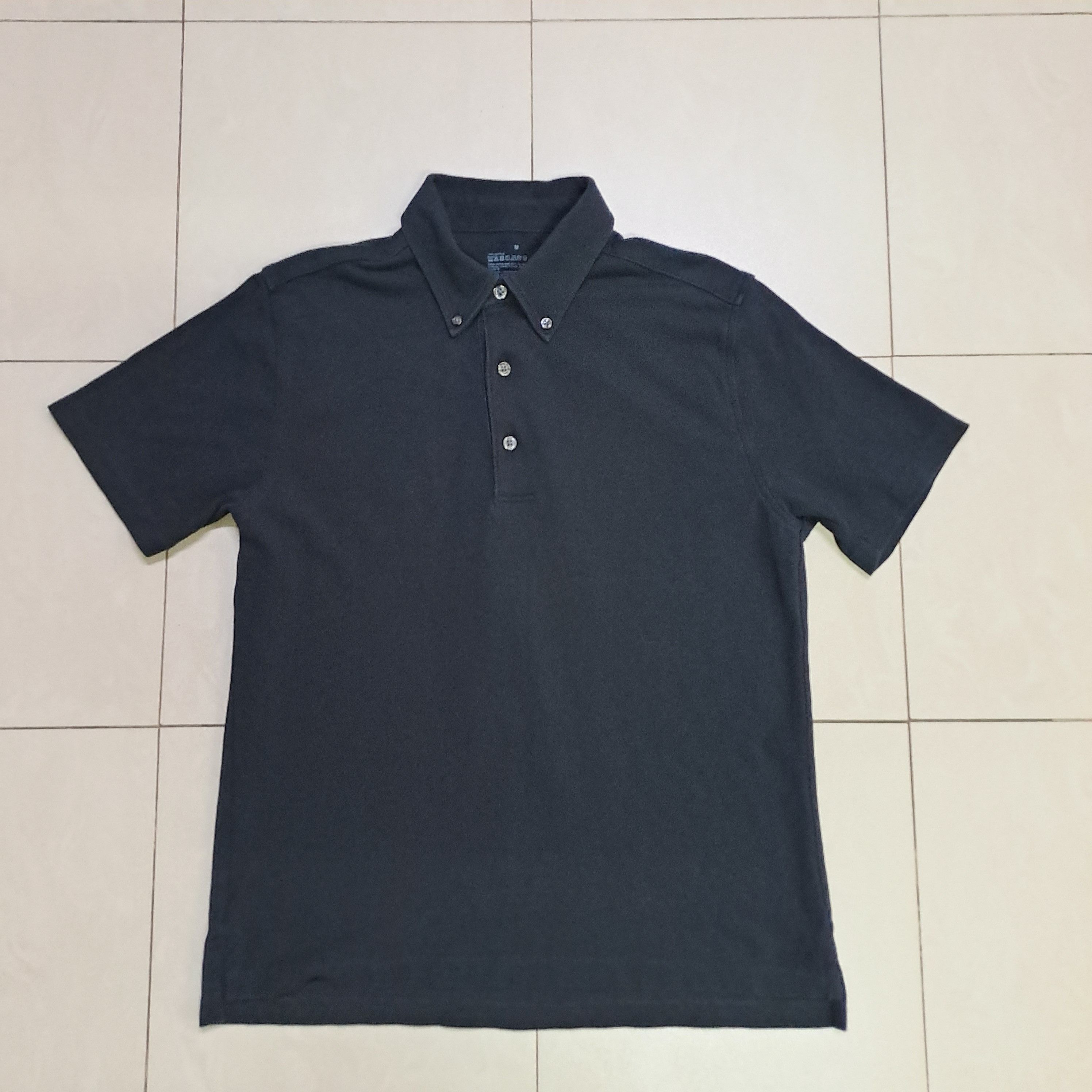 Muji Muji Plain Polo Shirt Size US S / EU 44-46 / 1 - 1 Thumbnail