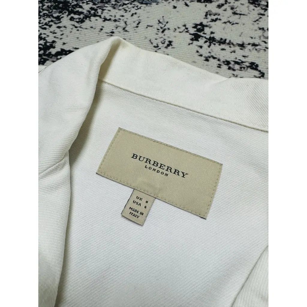 Burberry Burberry Suit Jacket with pattern Size: UK 8 Size S / US 4 / IT 40 - 6 Thumbnail