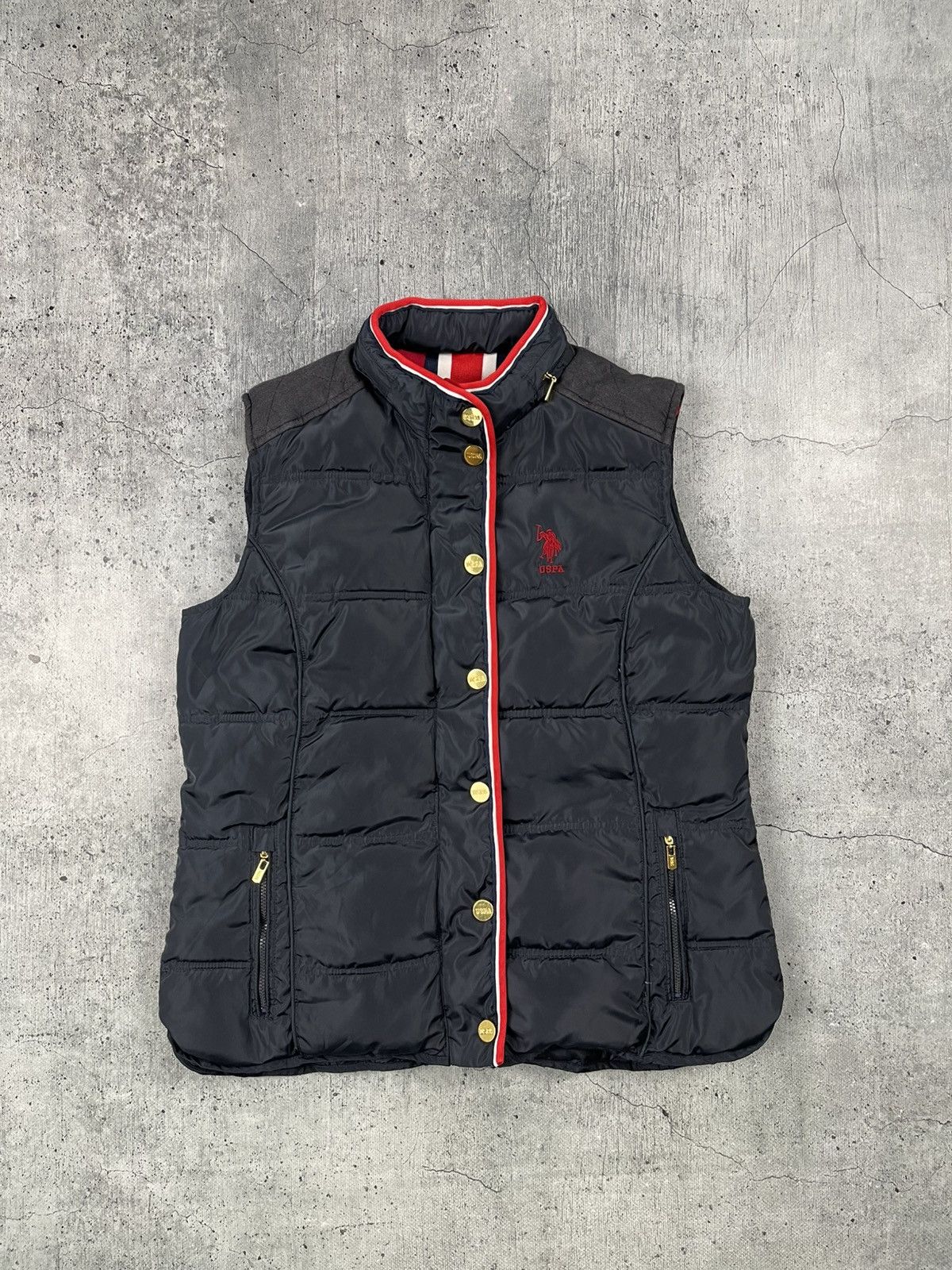 Polo Ralph Lauren × U.S. Polo Assn. Puffer Vest Polo Ralph Lauren style US Polo Assn America Size US XS / EU 42 / 0 - 2 Thumbnail