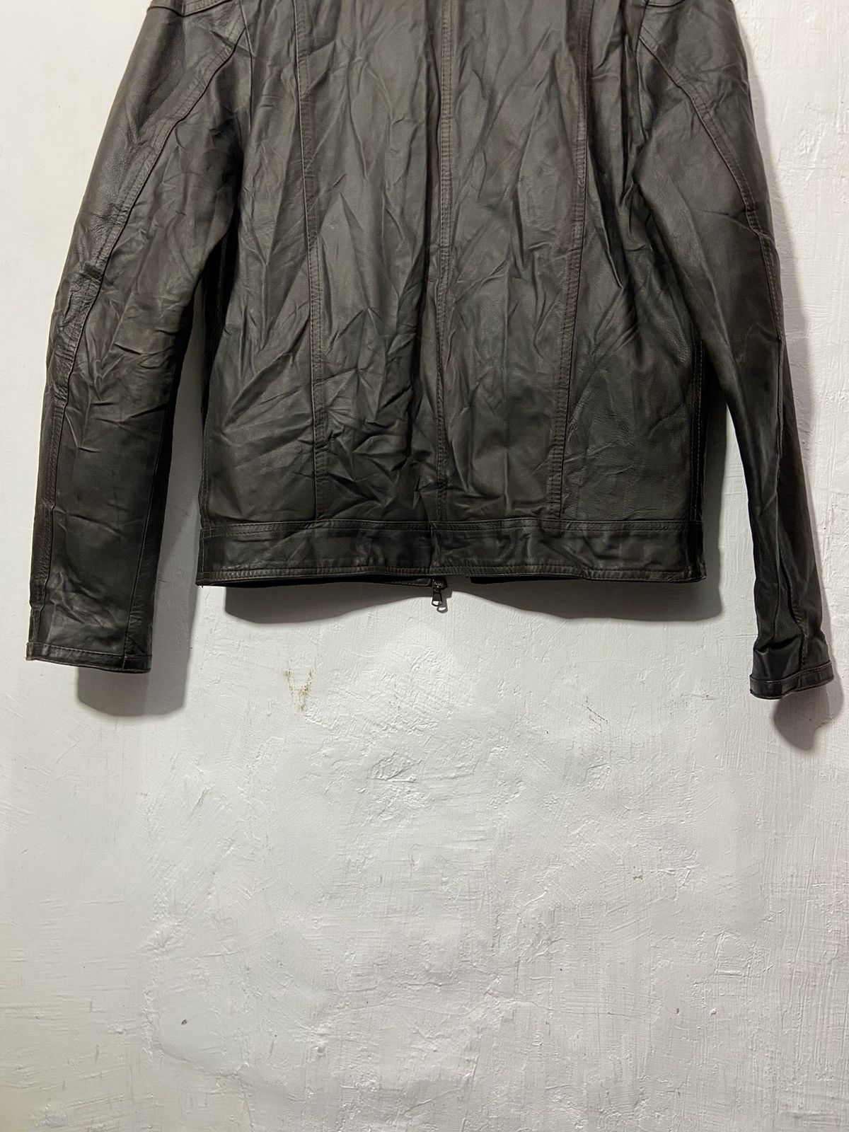 Genuine Leather Vintage Contex Max Riders Racer Leather Jacket Size US M / EU 48-50 / 2 - 15 Thumbnail