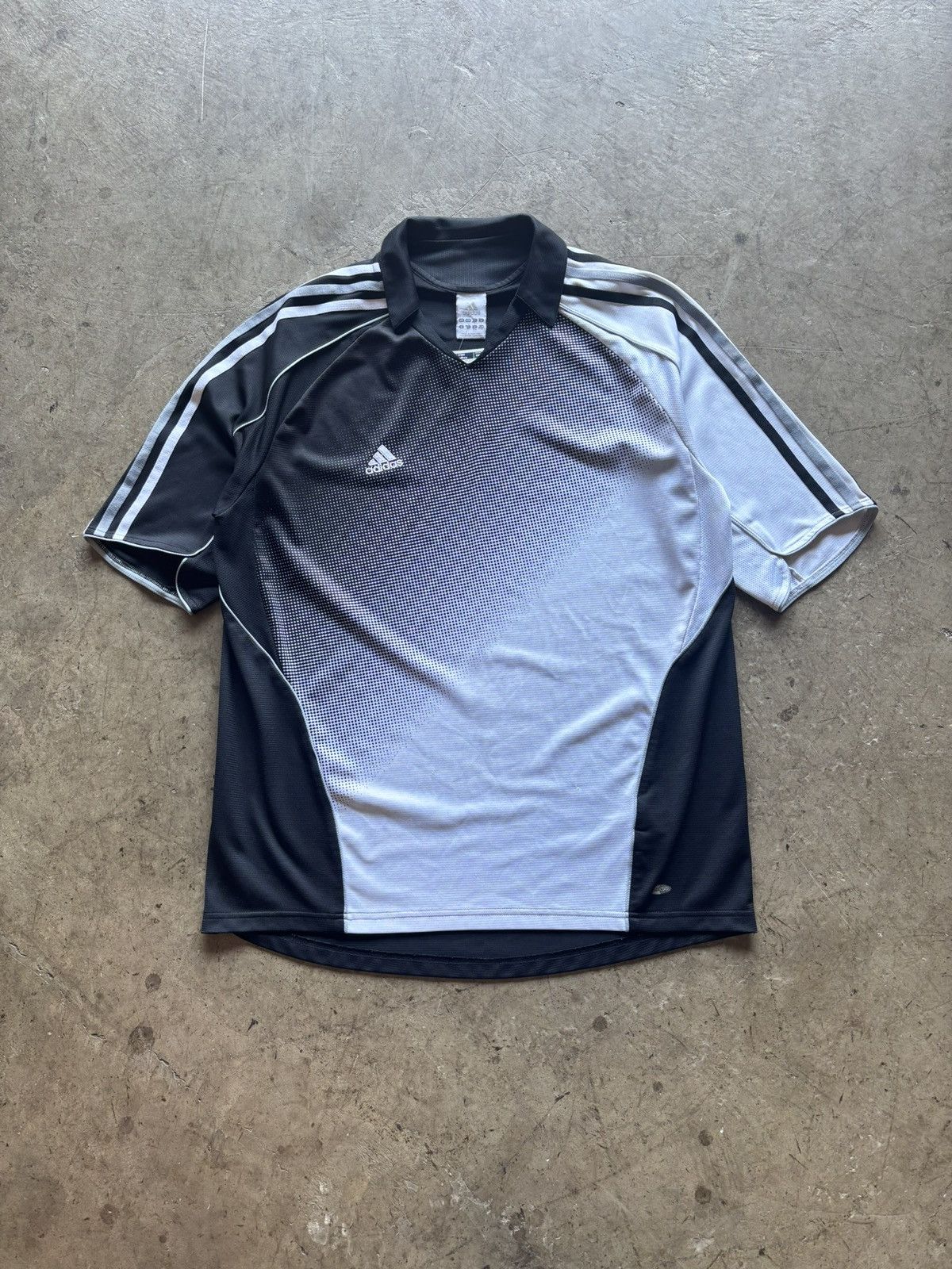 Adidas Vintage Adidas Soccee Collard Jersey Size US L / EU 52-54 / 3 - 2 Thumbnail