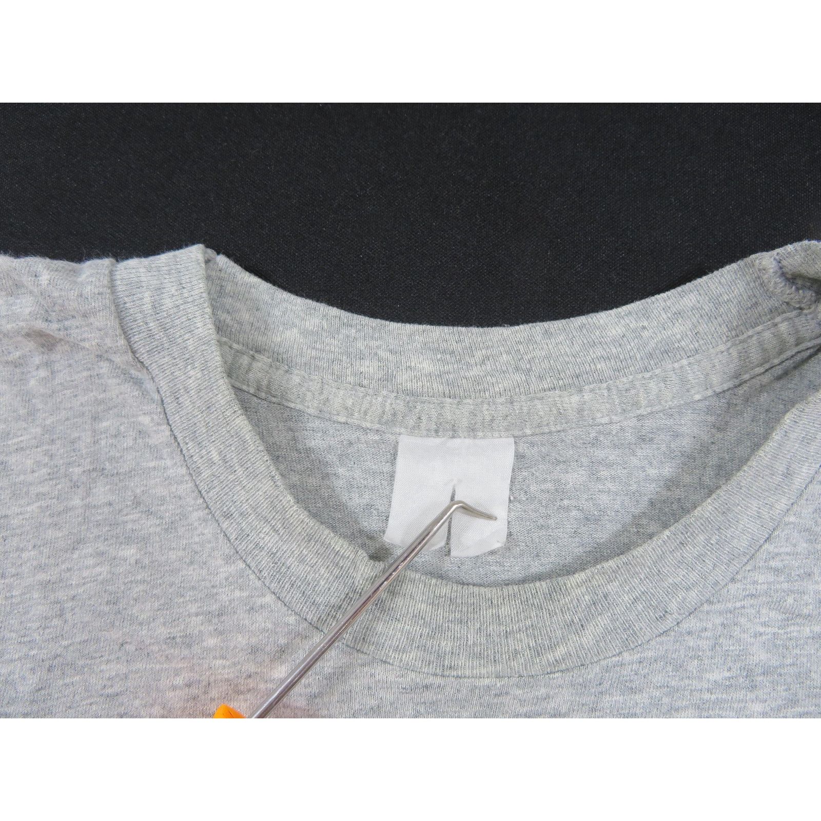 Other Pocket T-shirt, Blank Plain Selvedge, Gray Sz L 1990s Size US L / EU 52-54 / 3 - 3 Thumbnail