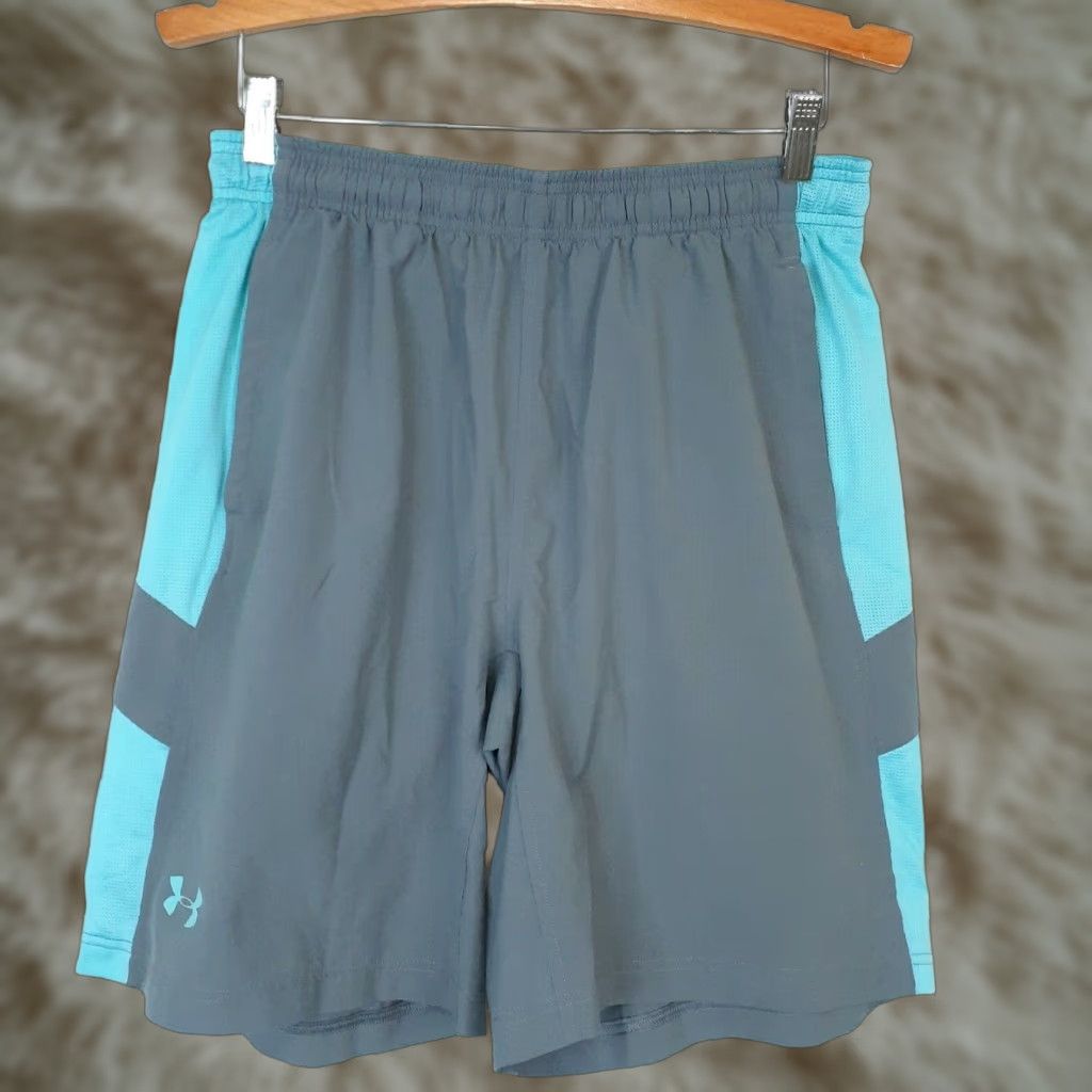 Under Armour Under Armour Running Shorts Mens Waist 30 Inseam 8.5 Gray Size US 30 / EU 46 - 1 Thumbnail