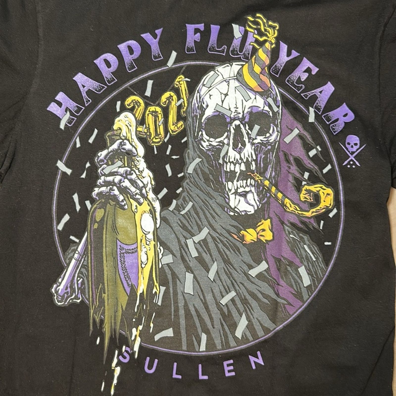 Other Sullen Art Collective Artist Series Happy Flu Year Tee - S Size US S / EU 44-46 / 1 - 4 Thumbnail