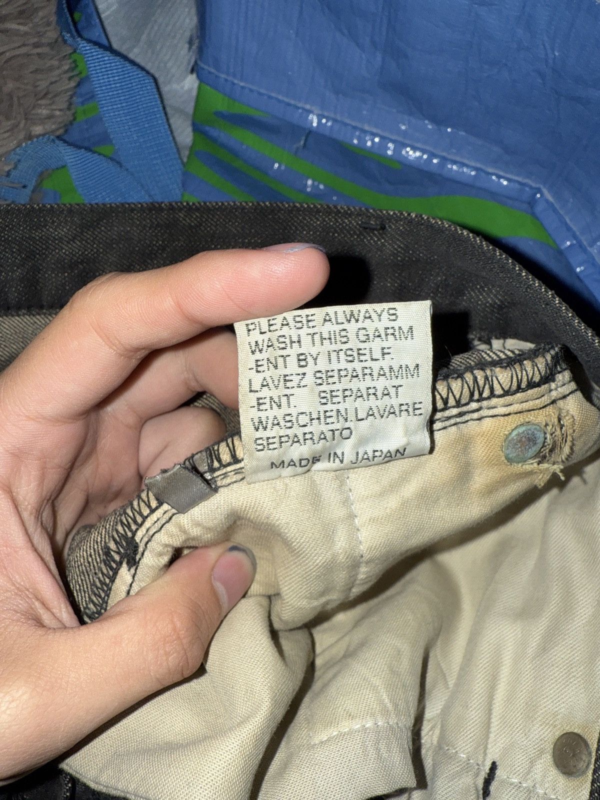 Dior aw03 white wash clawmark Size US 30 / EU 46 - 5 Thumbnail