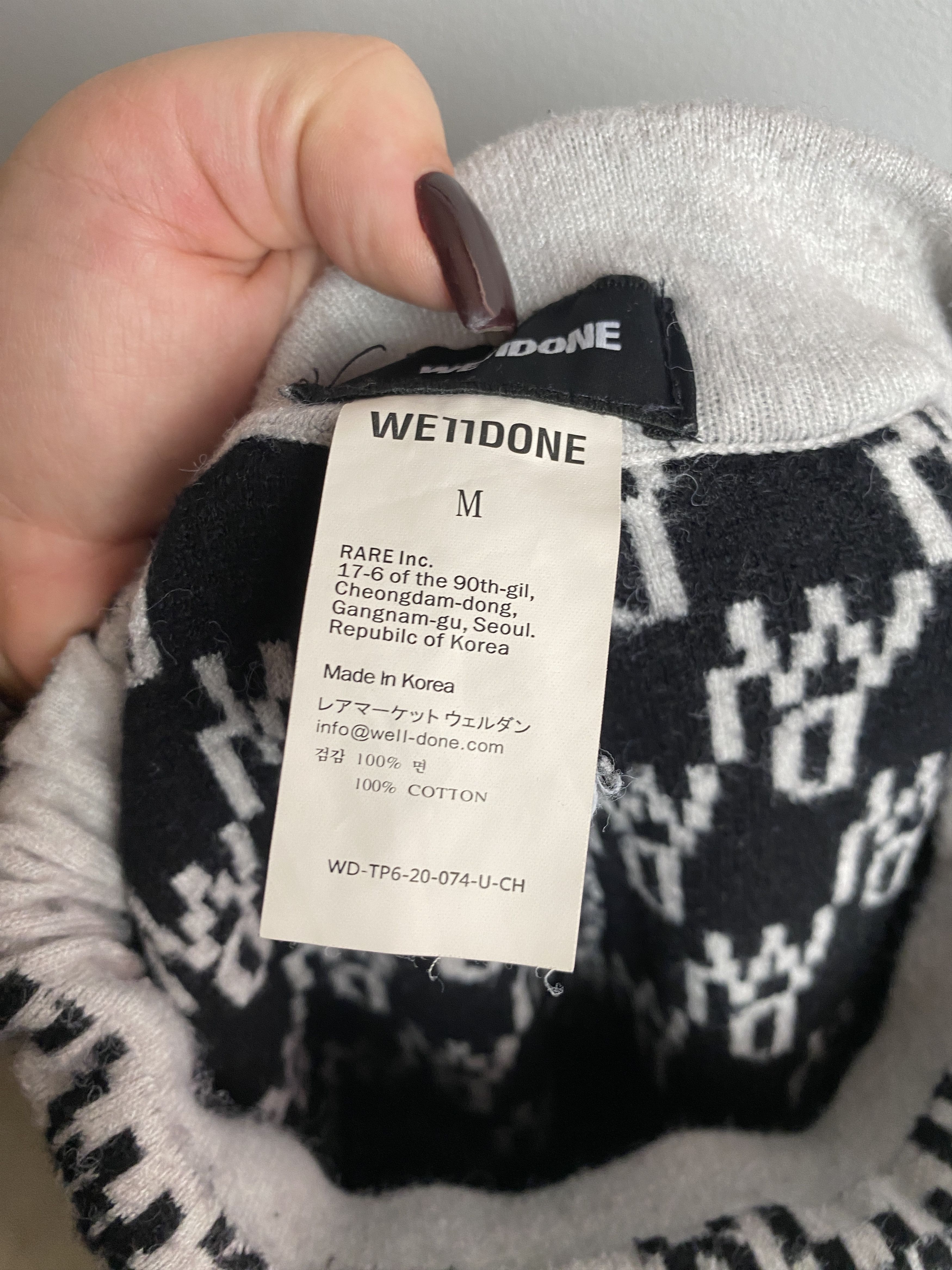 WE11DONE WE11DONE all over logo printed sweatpants joggers Size 28" / US 6 / IT 42 - 5 Thumbnail