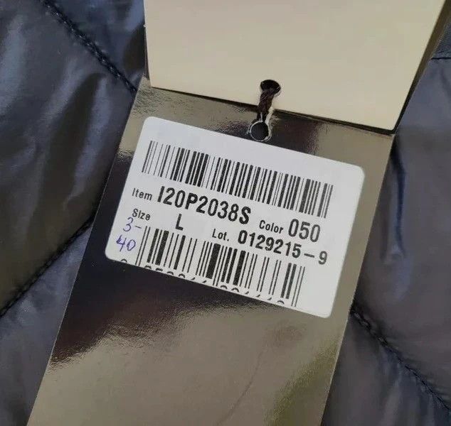 Paul & Shark RRP1600€ PAUL&SHARK sz L BOMBER COAT LONG QUILTED Size US L / EU 52-54 / 3 - 5 Thumbnail