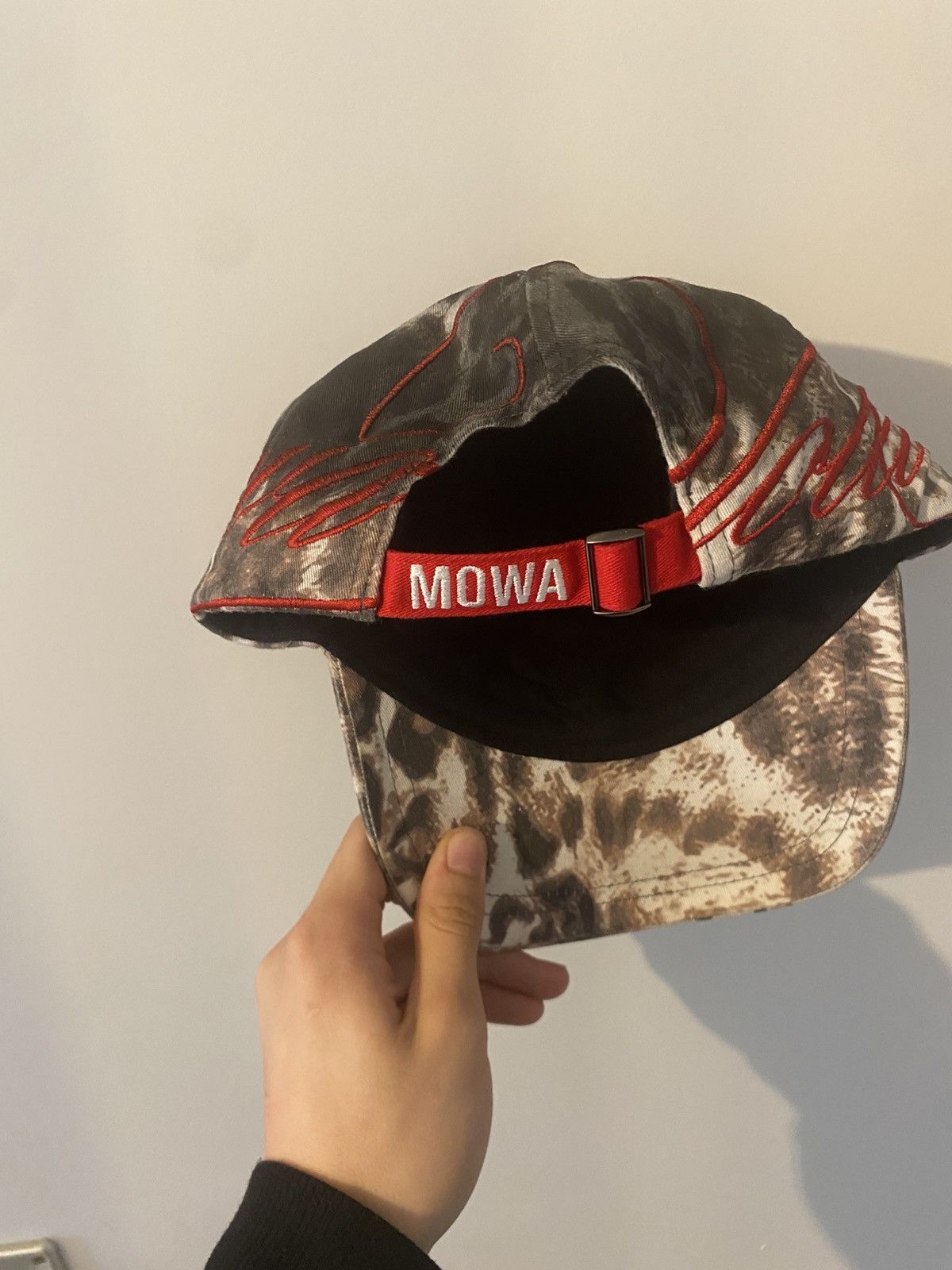 Mowalola MOWALOLA LEOPARD CAP Size ONE SIZE - 3 Thumbnail