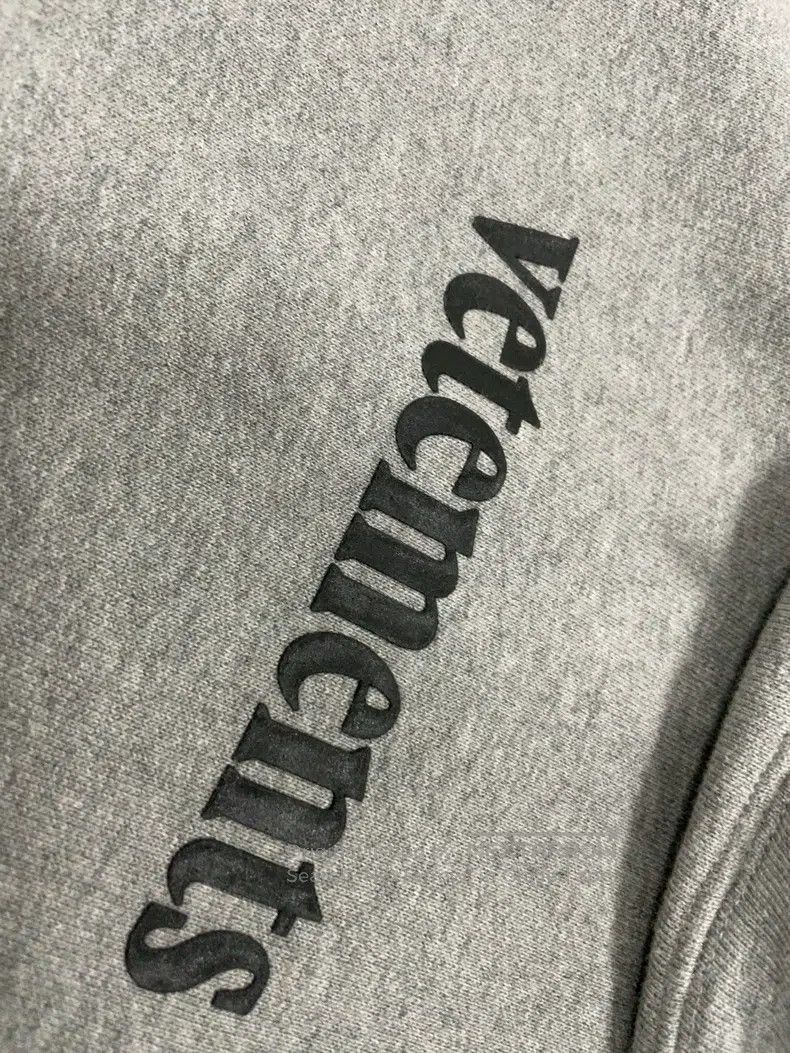 Vetements Vetements Letter Print Patchwork Hoodie Size US S / EU 44-46 / 1 - 2 Thumbnail
