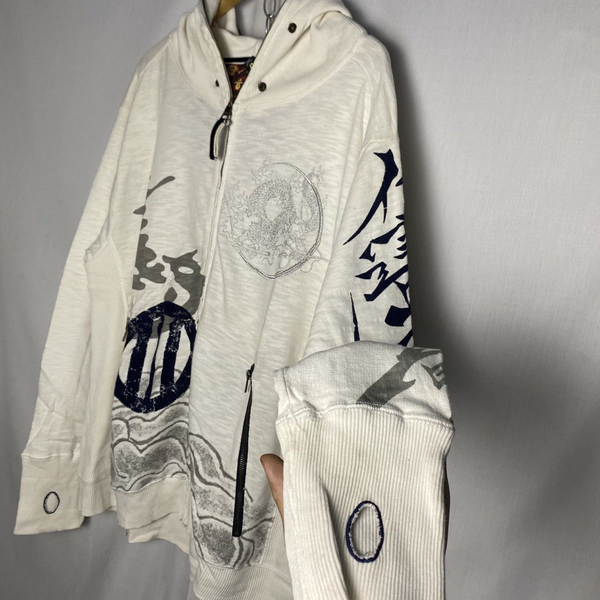 Japanese Brand Sukajan Hoodie Size US XL / EU 56 / 4 - 2 Thumbnail