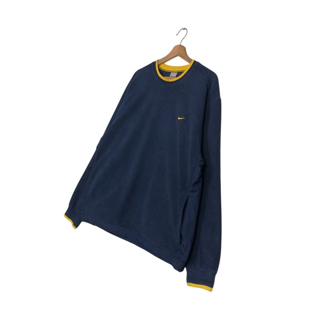 Nike 🔥VINTAGE SWEATSHIRT LONG SLEEVE NIKE SMALL PONY Size US XL / EU 56 / 4 - 4 Thumbnail