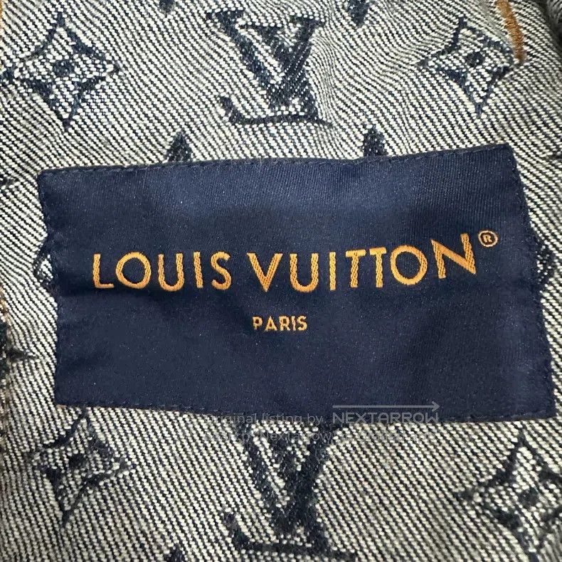 Louis Vuitton Louis Vuitton Full logo pearl button denim jacket Size US S / EU 44-46 / 1 - 3 Thumbnail