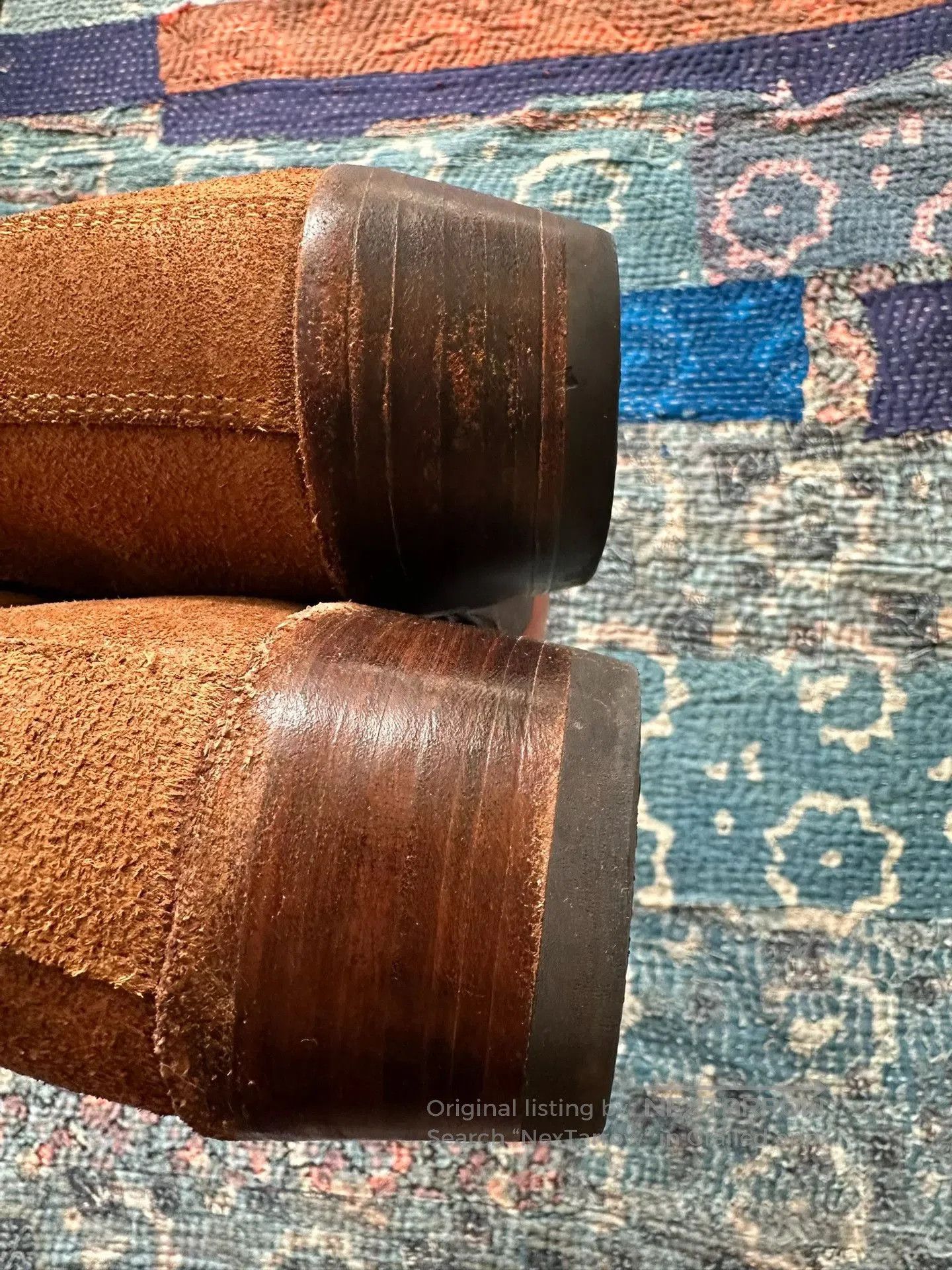RRL Ralph Lauren RRL Western Chelsea Suede Boots. Size US 8 / EU 41 - 7 Thumbnail