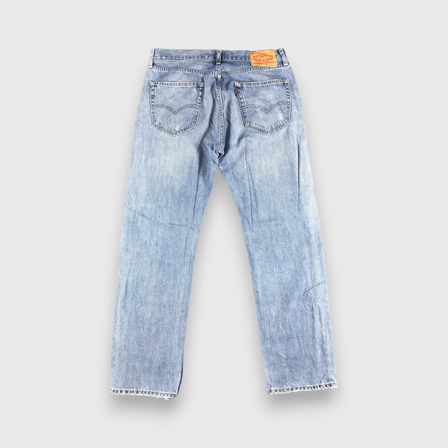 Levi's Vintage Light Wash Levis 505 Jeans-J2100 Size US 34 / EU 50 - 2 Thumbnail