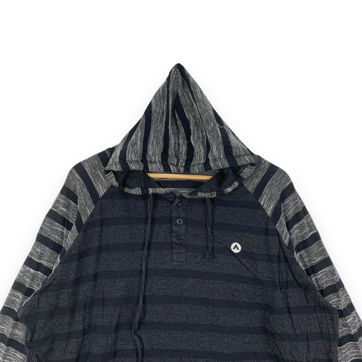 Airwalk Vintage AIRWALK SKATEBOARD Striped Baja Oversized Hoodie Size US XXL / EU 58 / 5 - 2 Thumbnail