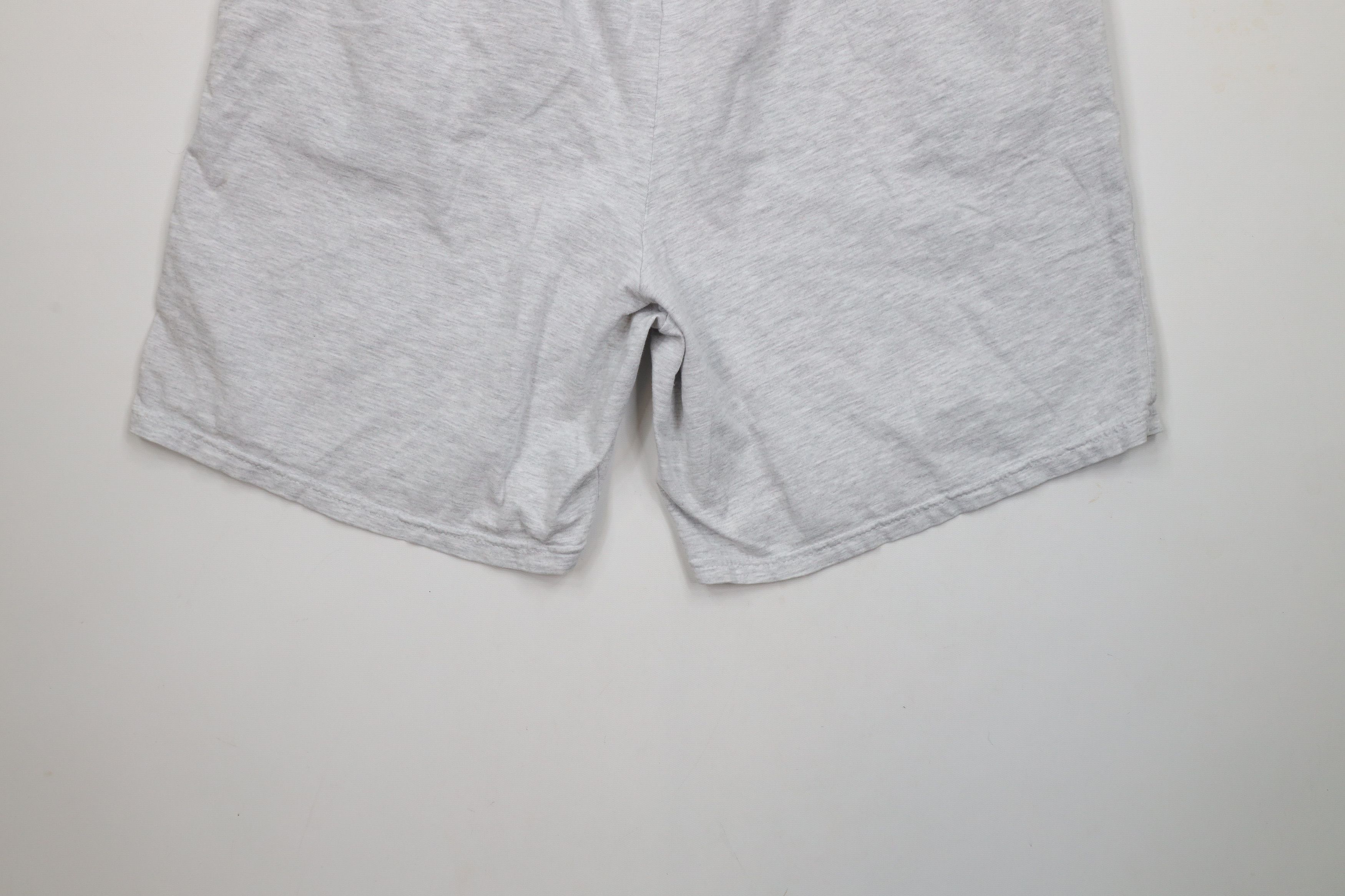 Vintage Vintage 90s Streetwear Knee Cotton Dad Shorts Heather Gray Size US 36 / EU 52 - 11 Thumbnail