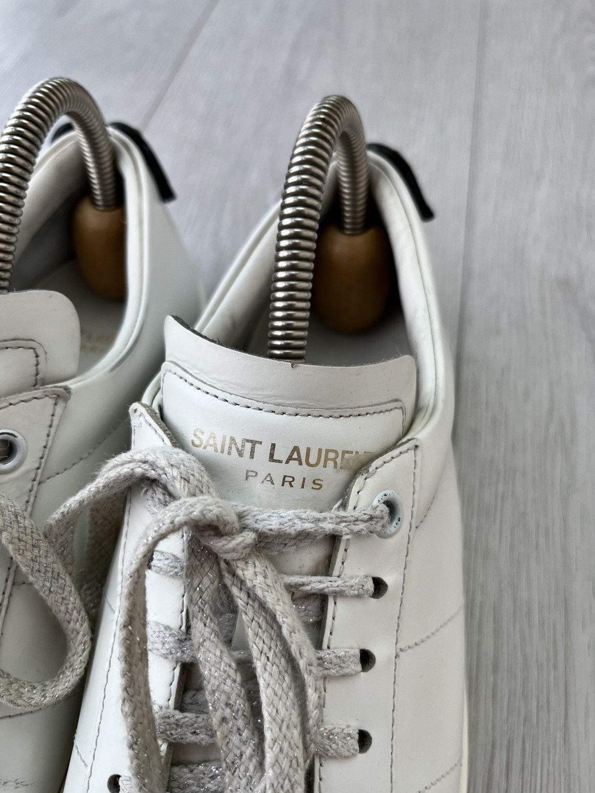 Saint Laurent Paris Saint Laurent SL/01 Signature Court Classic Lips Sneakers Size US 8 / IT 38 - 15 Thumbnail