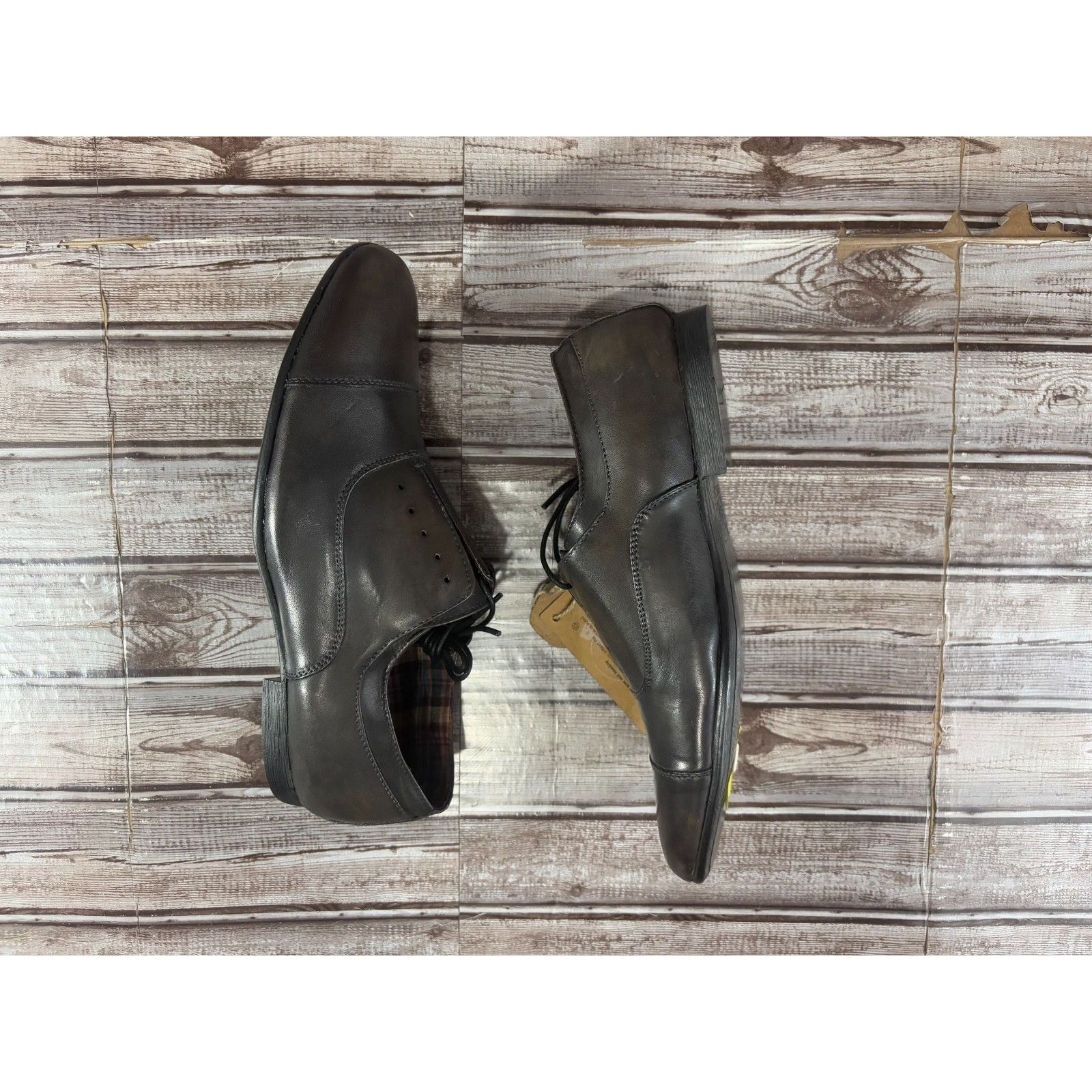 Bed Stu Bed Stu Goodman Lace Up Cap Toe Leather Oxford Shoe size 9 b Size US 9 / EU 42 - 4 Thumbnail
