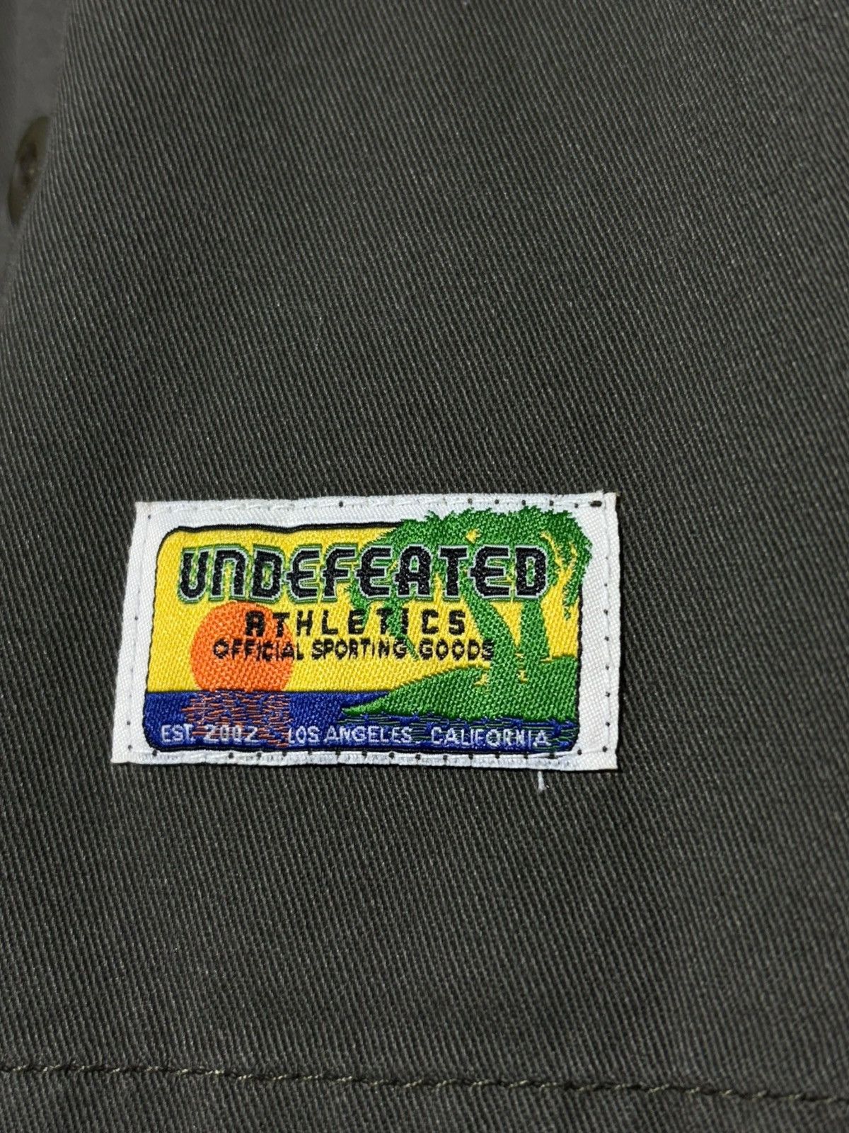 Undefeated Undefeated Military Army Green Button Up Shirt Size US S / EU 44-46 / 1 - 6 Thumbnail