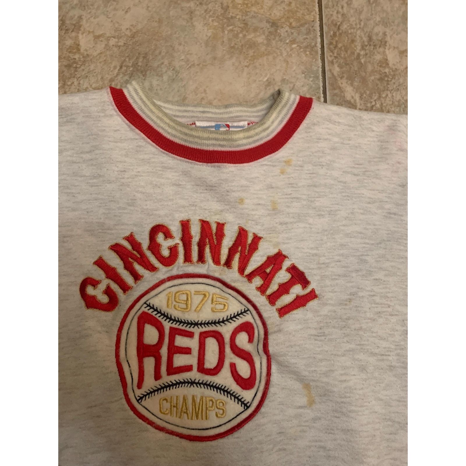 Cooperstown Collection Vintage Cincinnati reds Cooperstown Sweatshirt size large Size US L / EU 52-54 / 3 - 9 Thumbnail