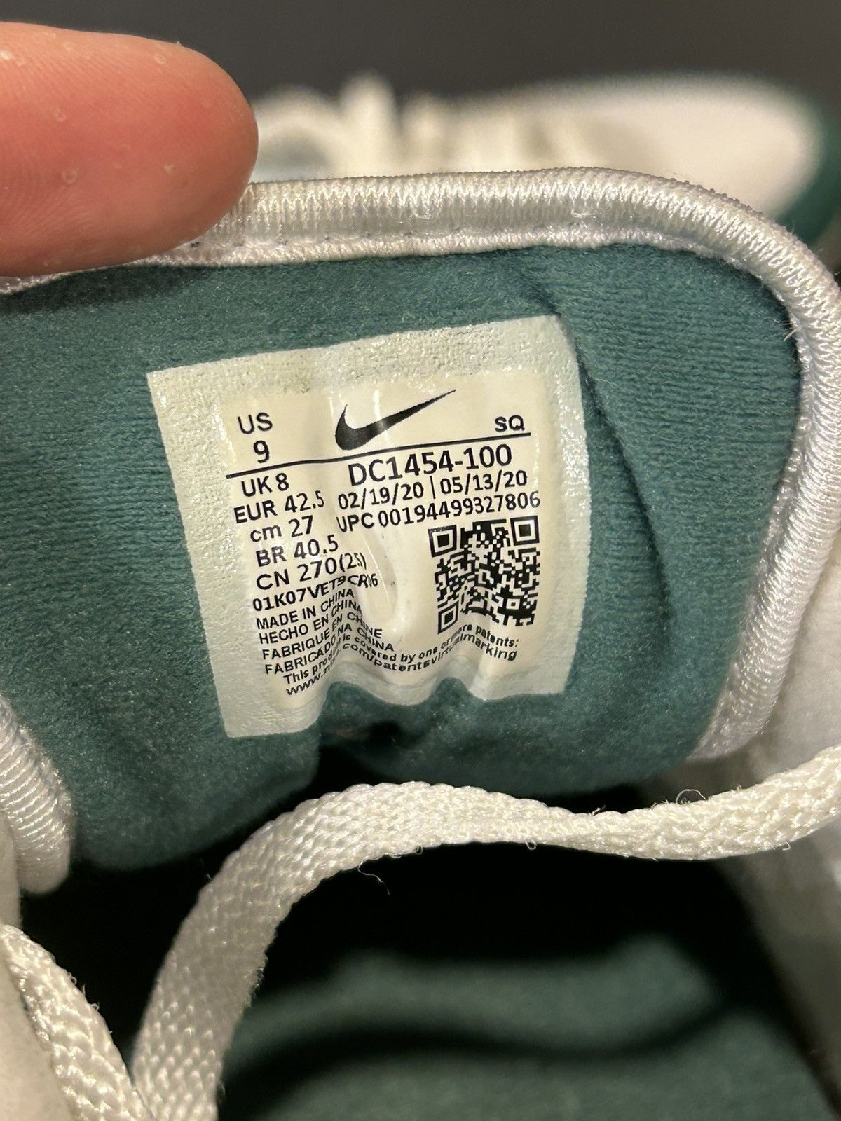 Nike Nike Air Max 1 ‘Evergreen Aura’ Size US 9 / EU 42 - 8 Thumbnail