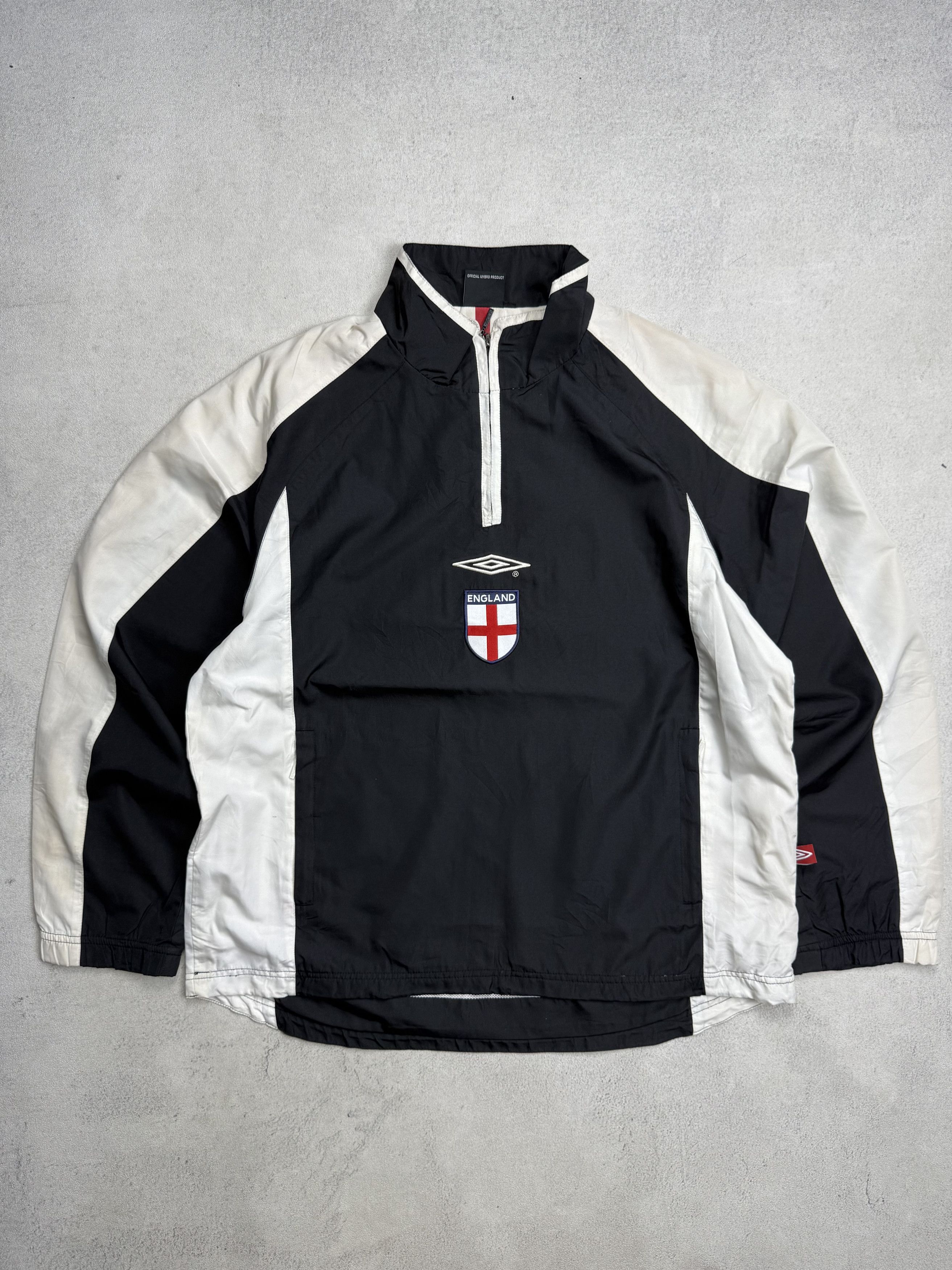 Umbro Vintage Umbro England Windbreaker Jacket Size US XL / EU 56 / 4 - 1 Thumbnail
