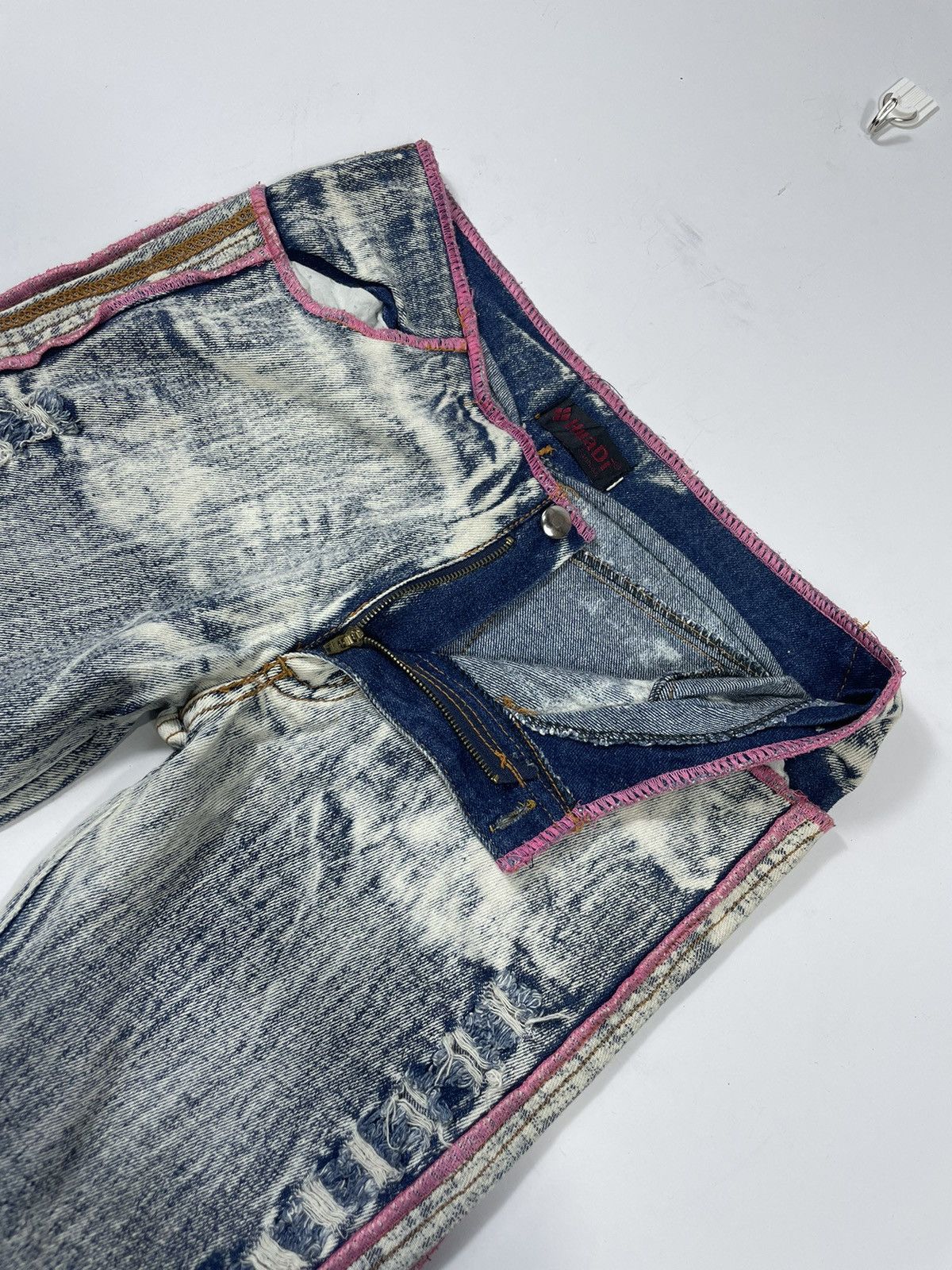 Other Huadi Super Flare acid wash Denim ifsixlgb style Size US 29 - 4 Thumbnail
