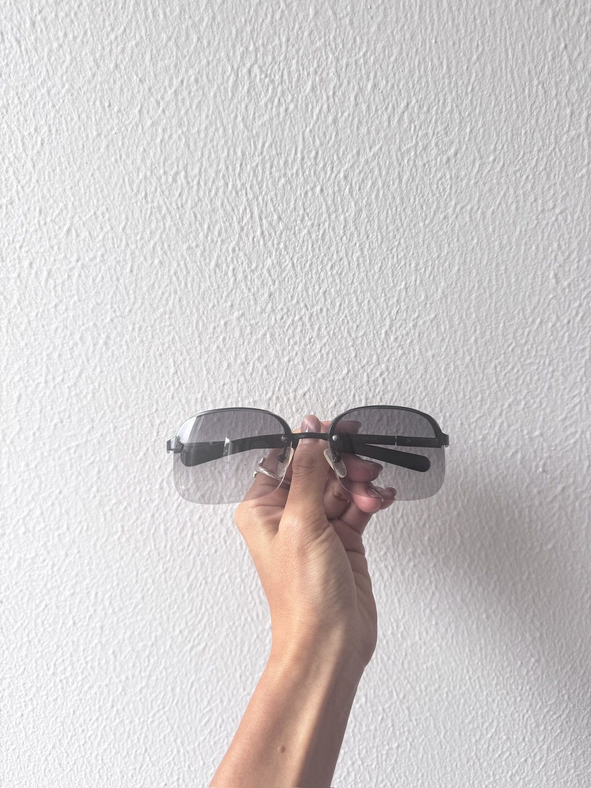 Loewe Vintage Loewe Rimless Gradient Sunglasses Size ONE SIZE - 1 Thumbnail