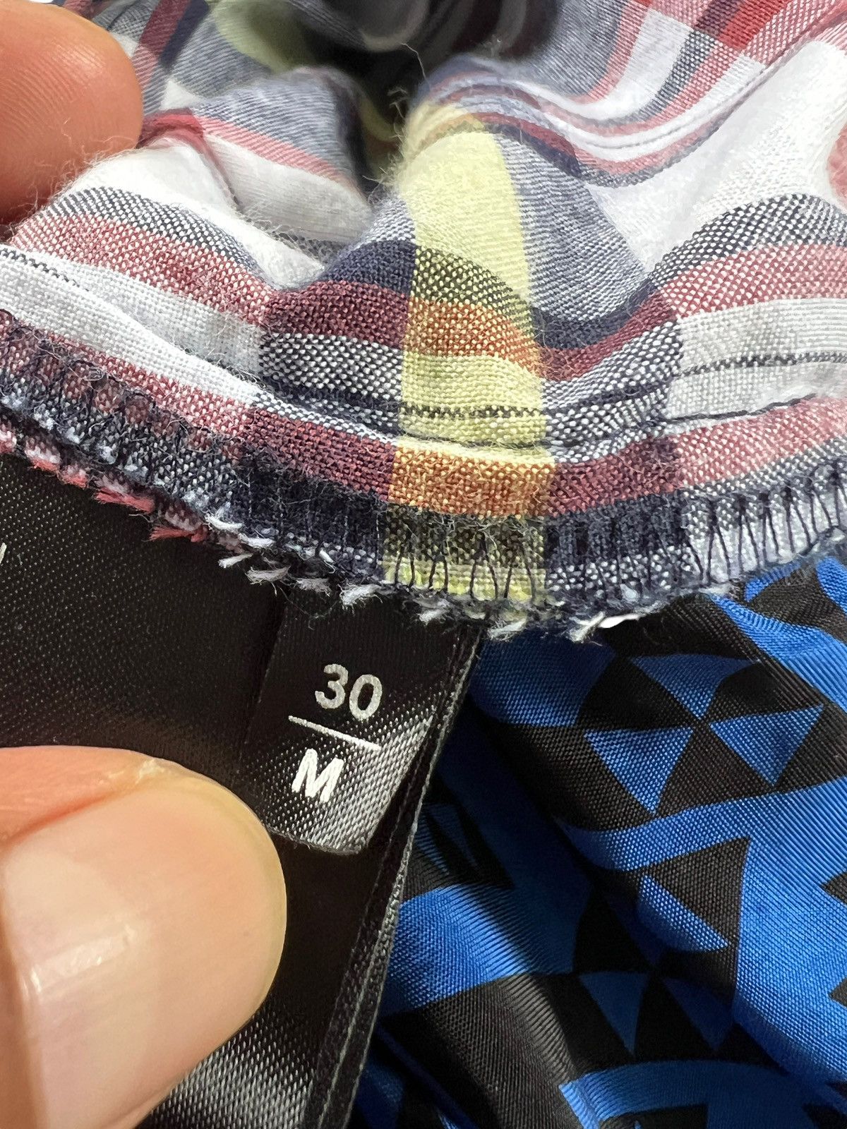 Japanese Brand × PHENOMENON Phenomenon SS2011 Plaid Pants Size US 30 / EU 46 - 12 Thumbnail
