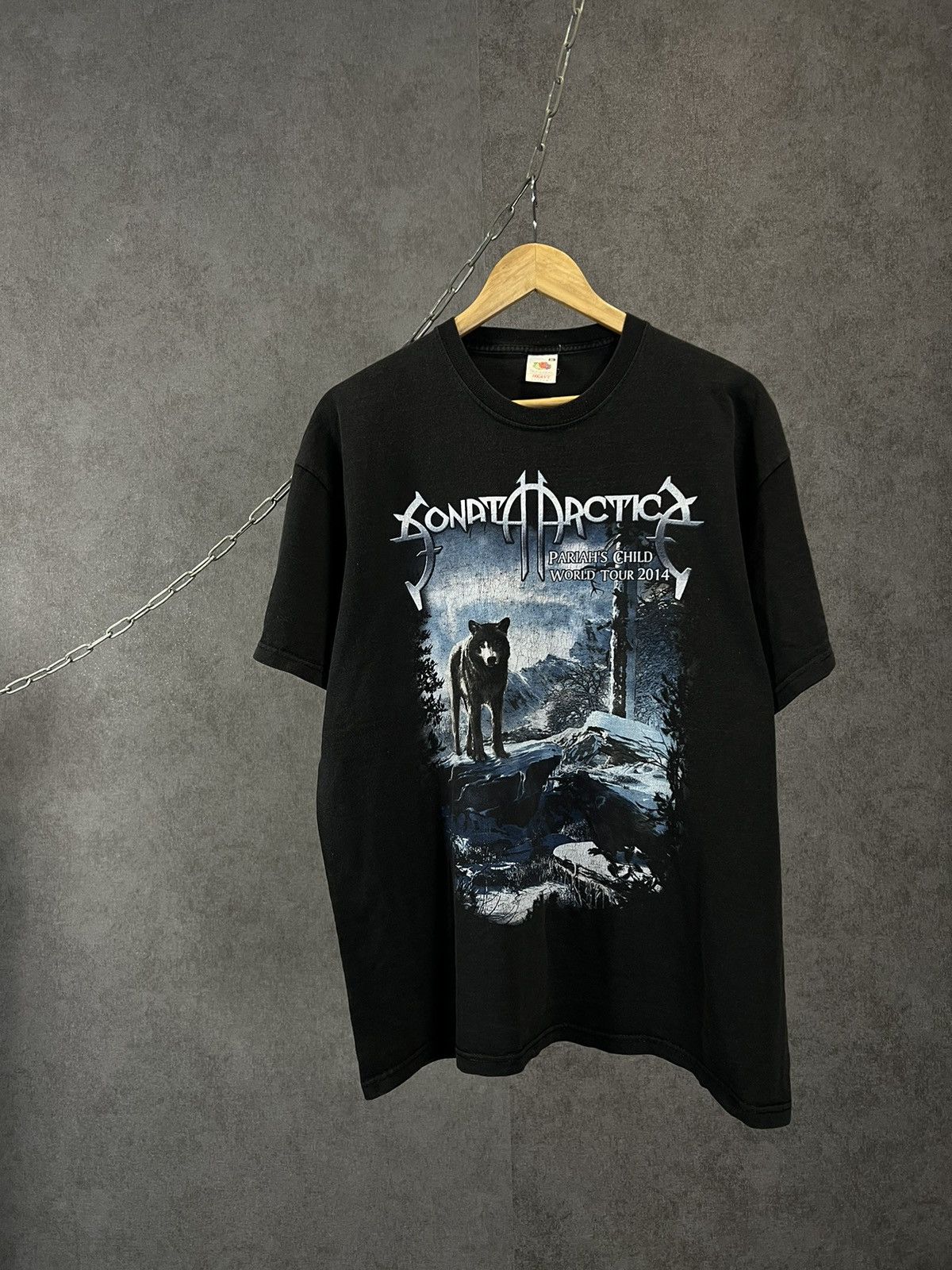 Band Tees Sonat Arctica rock band tour tee Size US XL / EU 56 / 4 - 1 Thumbnail