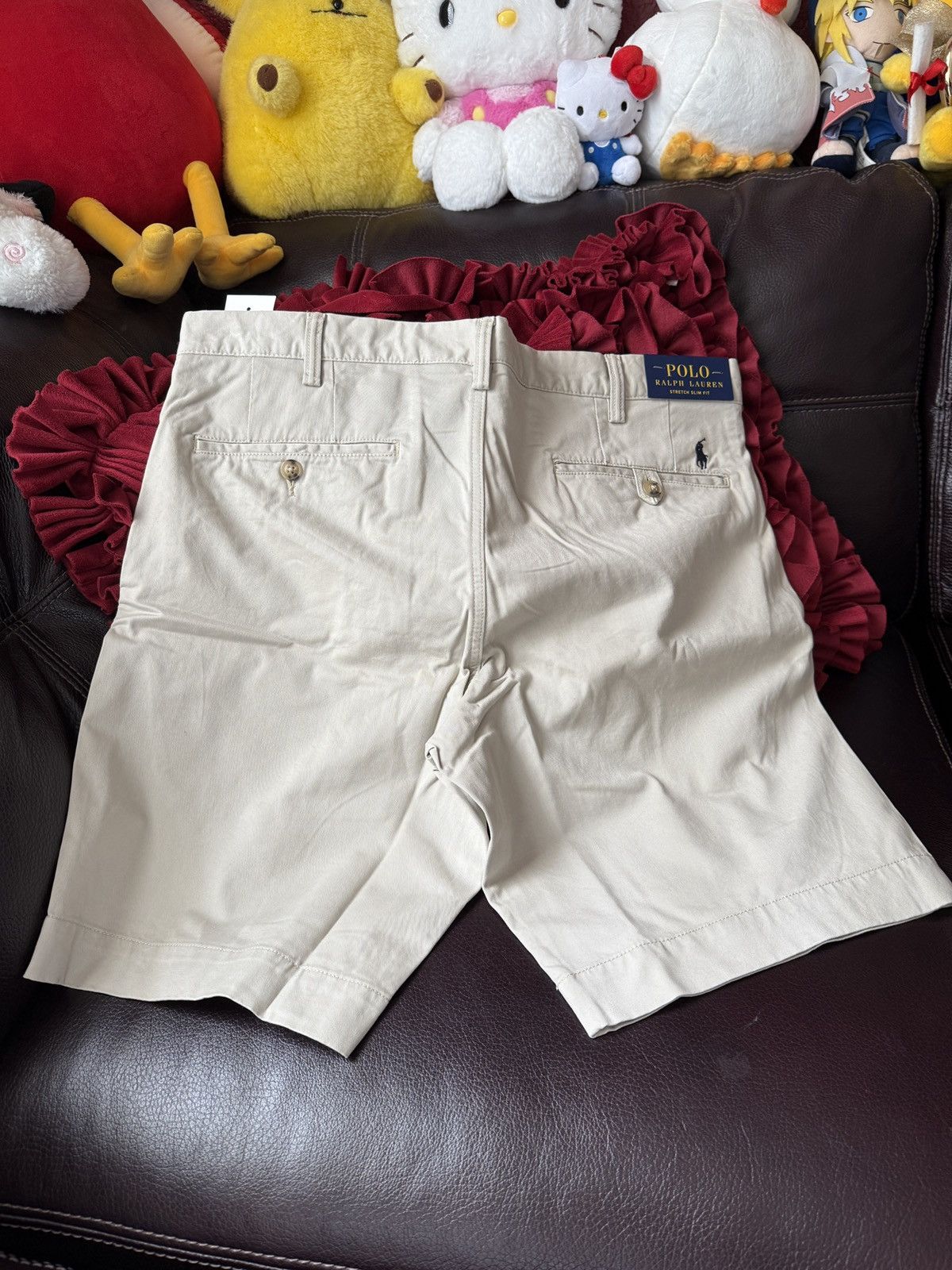 Polo Ralph Lauren Polo Ralph Lauren Shorts Men's Size 36 Fit White 9" Size US 36 / EU 52 - 8 Thumbnail