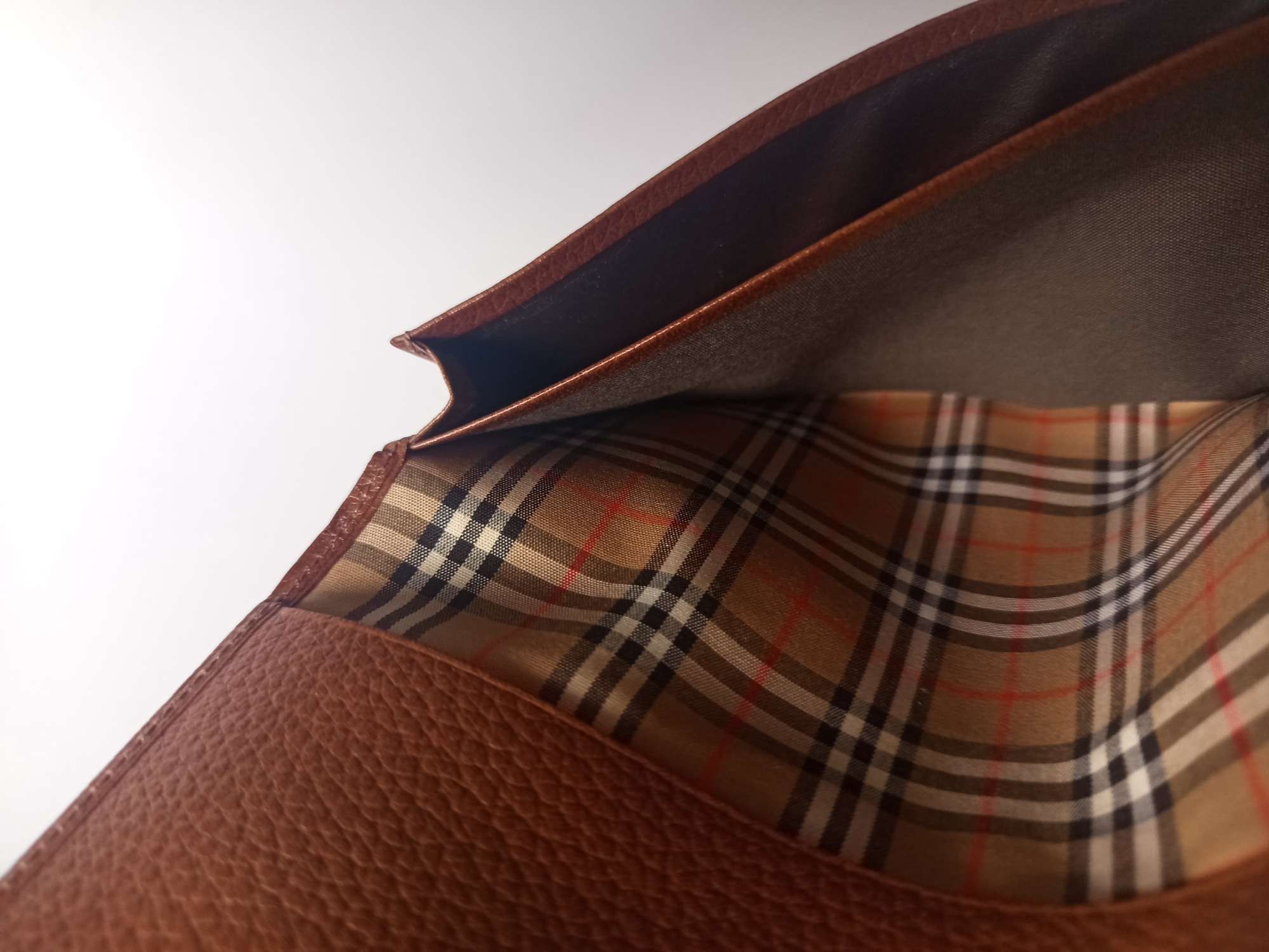 Burberry Burberrys Long Wallet Leather Brown Men Women Vintage Size ONE SIZE - 9 Thumbnail