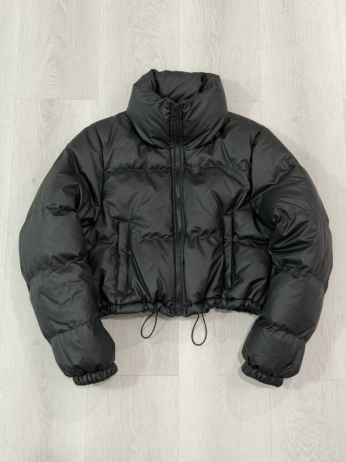 YoungLA YoungLA Black Puffer Jacket Cropped Women’s XS Rose Hype Size XS / US 0-2 / IT 36-38 - 3 Thumbnail