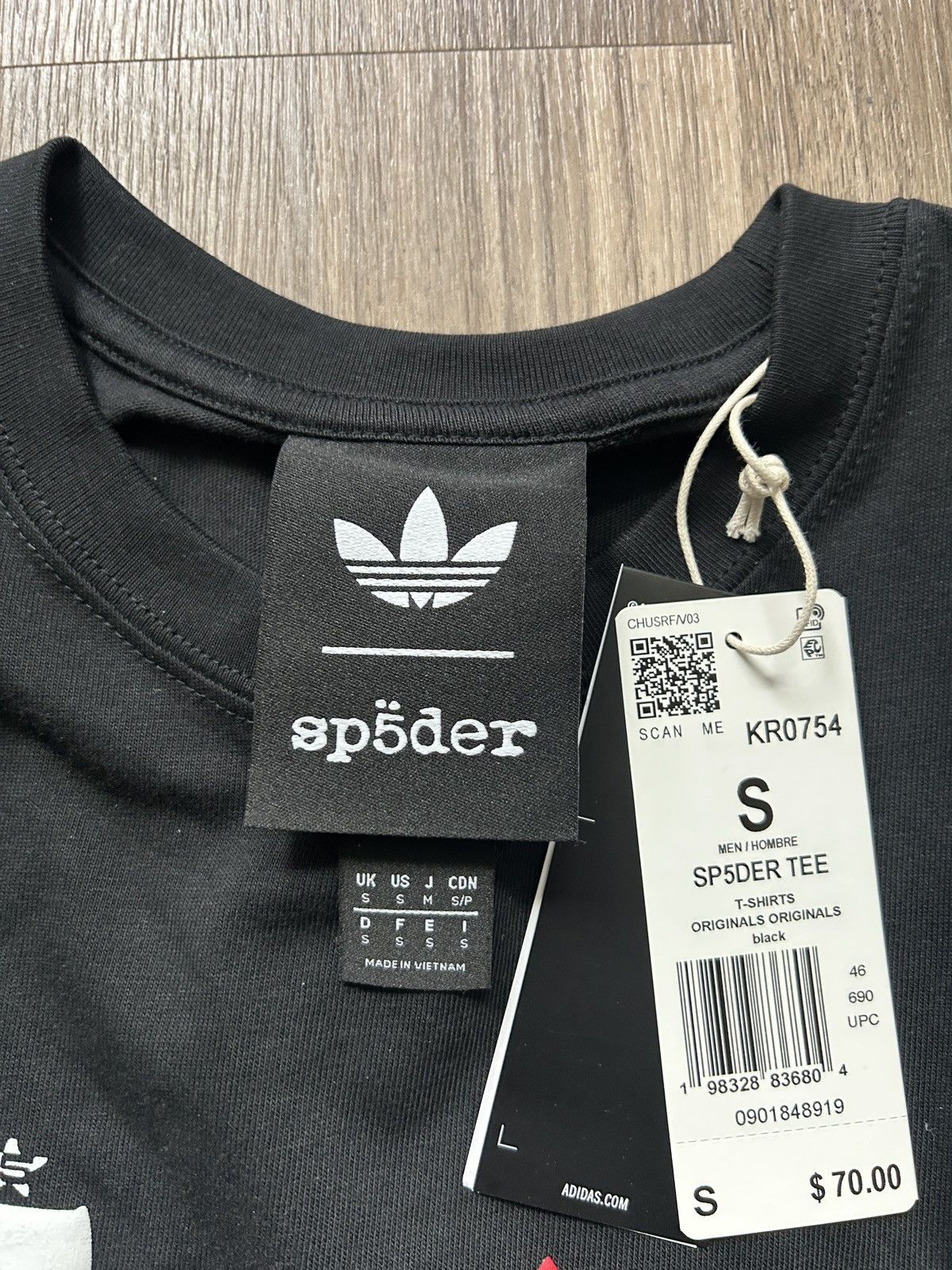 Sp5der Sp5der X Adidas T shirt Size US S / EU 44-46 / 1 - 4 Thumbnail