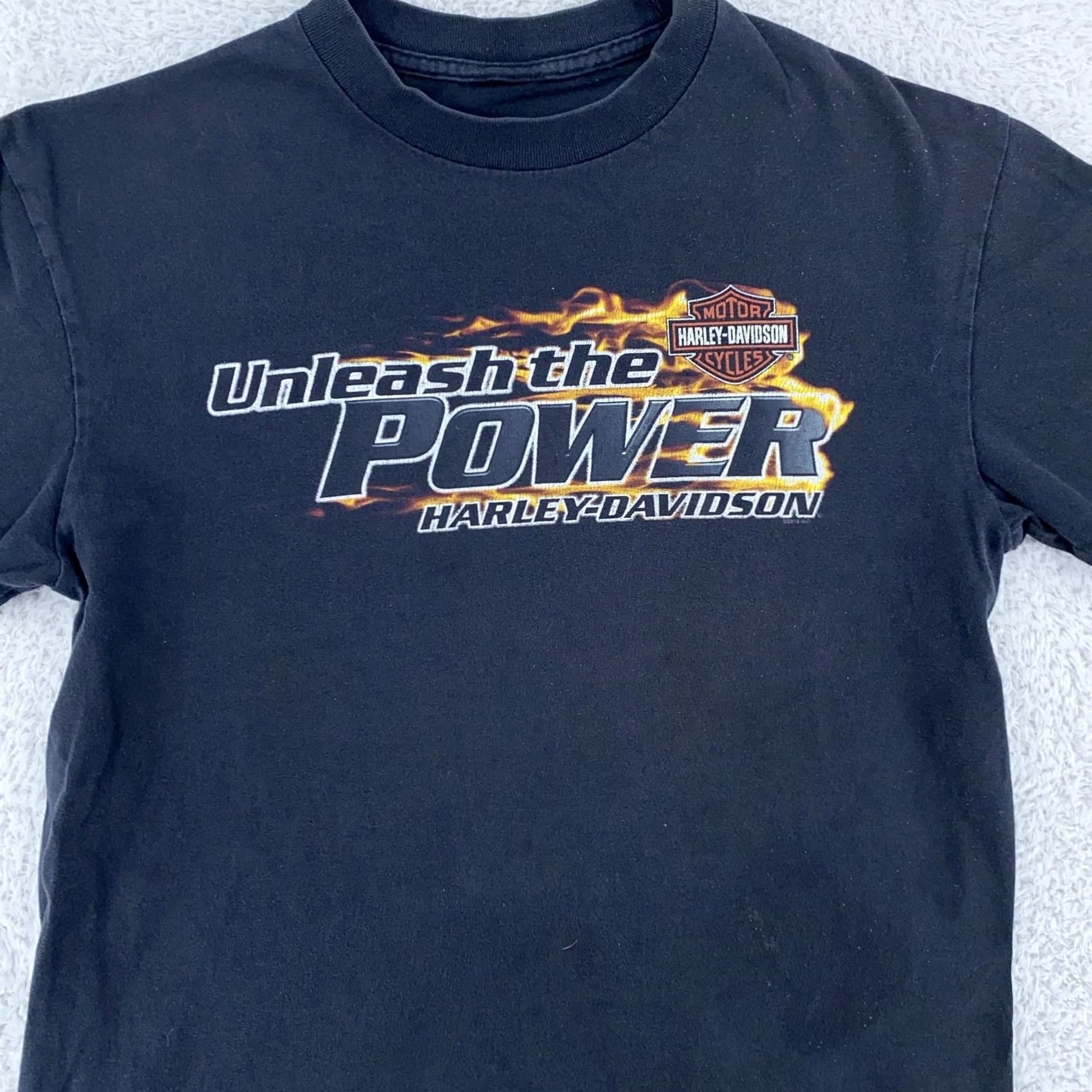 Harley Davidson Harley-Davidson Shirt Mens M Black Chilkoot Pass Skagway Alaska Biker 2014 Shirt Mens Black Graphics Print Crew Neck Short Sleeve Cotton Vintage: No Size US M / EU 48-50 / 2 - 2 Thumbnail