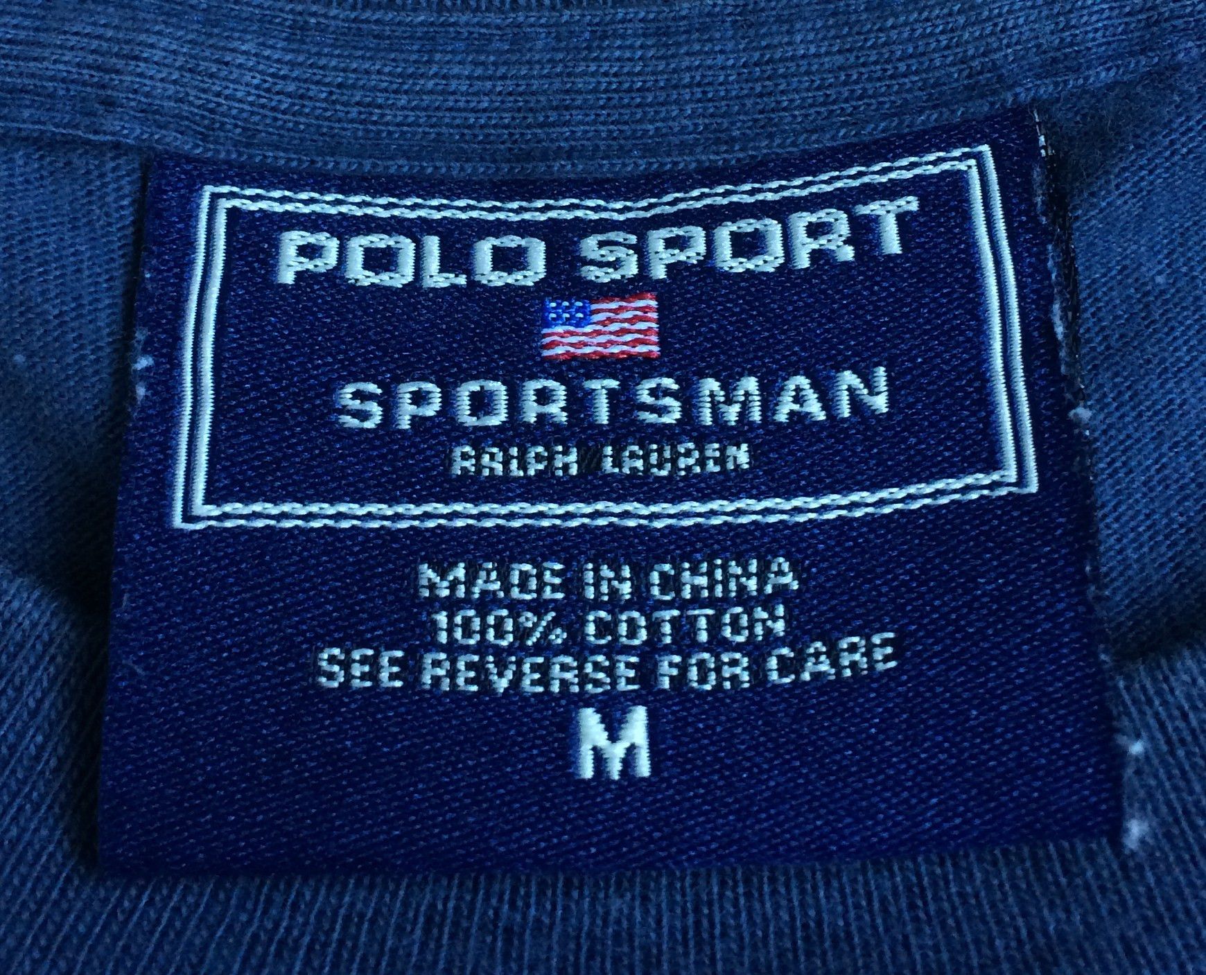 Polo Ralph Lauren Vintage 1990s Ralph Lauren Polo Sportsman T Shirt Size US M / EU 48-50 / 2 - 3 Thumbnail